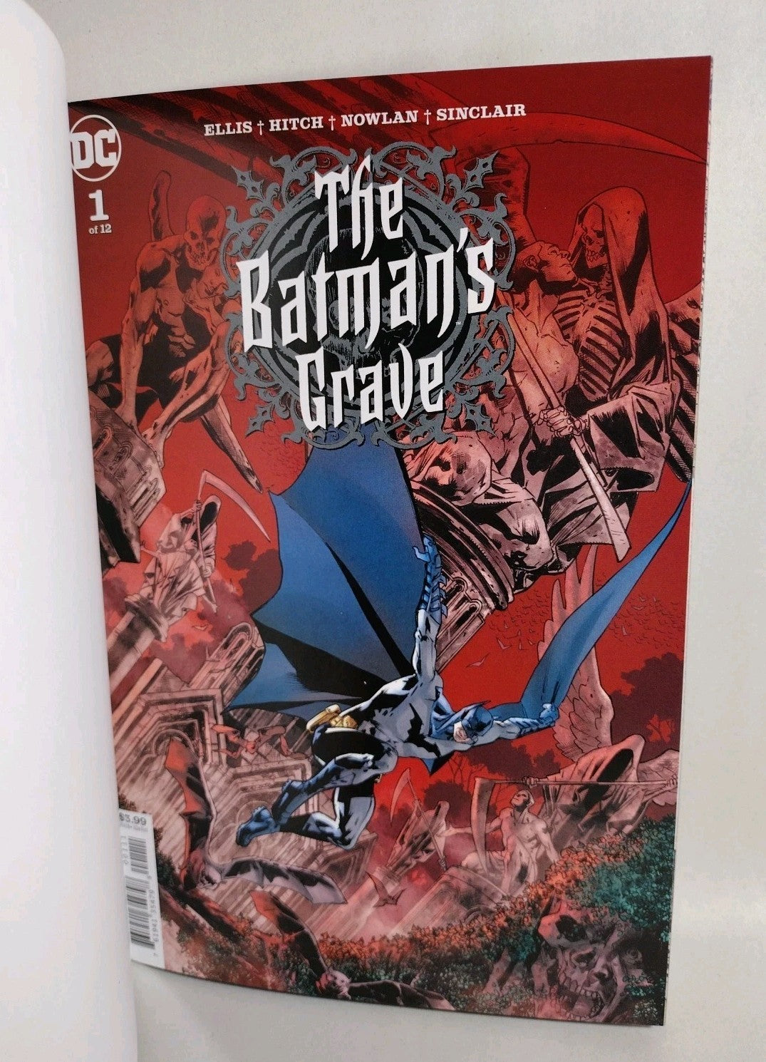Batman's Grave #1 DC Comic Blank Sketch Variant Cover New NM
