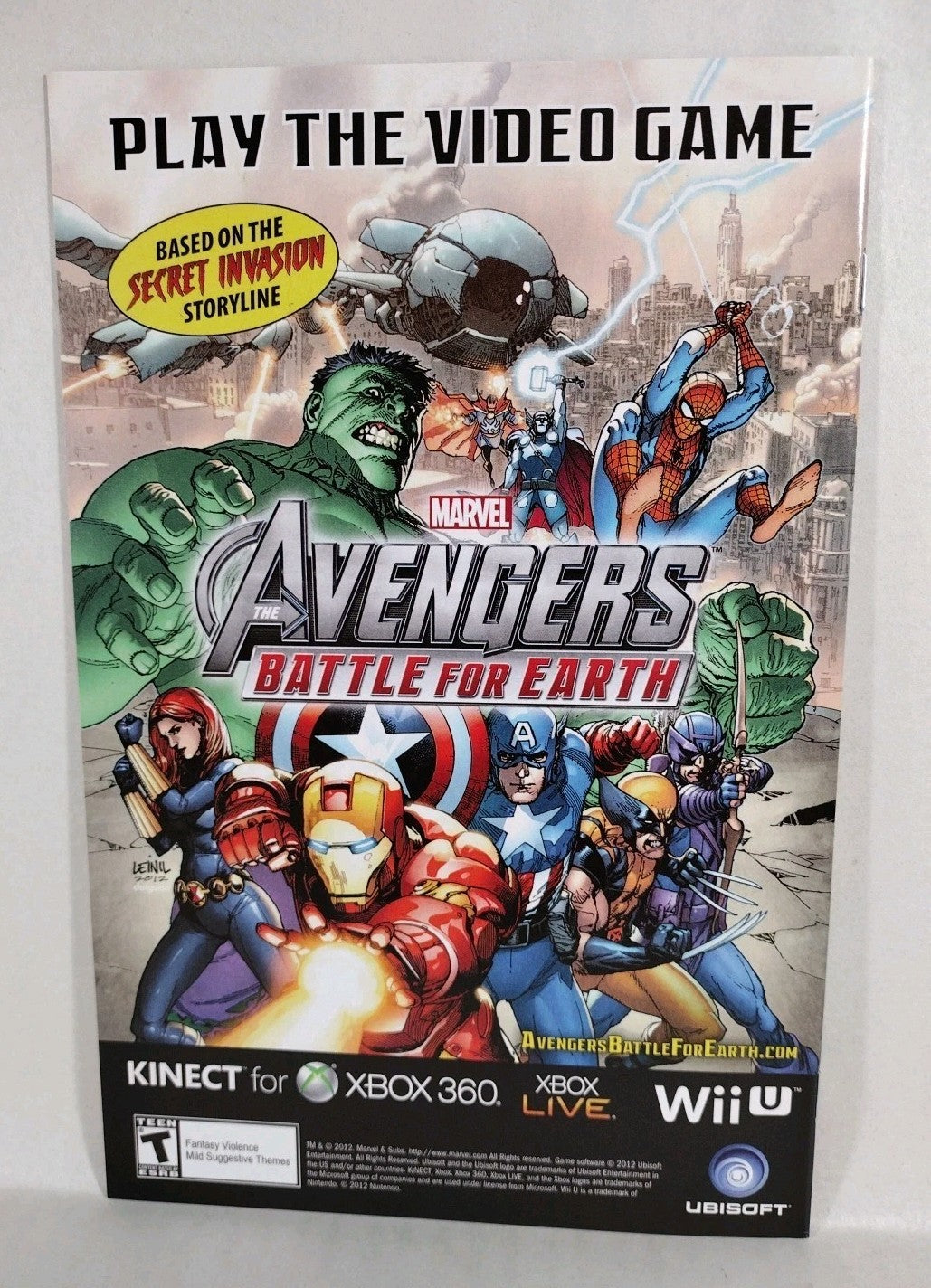 Uncanny Avengers #1 (2012) Marvel Comic 1:50 Daniel Acuna Variant
