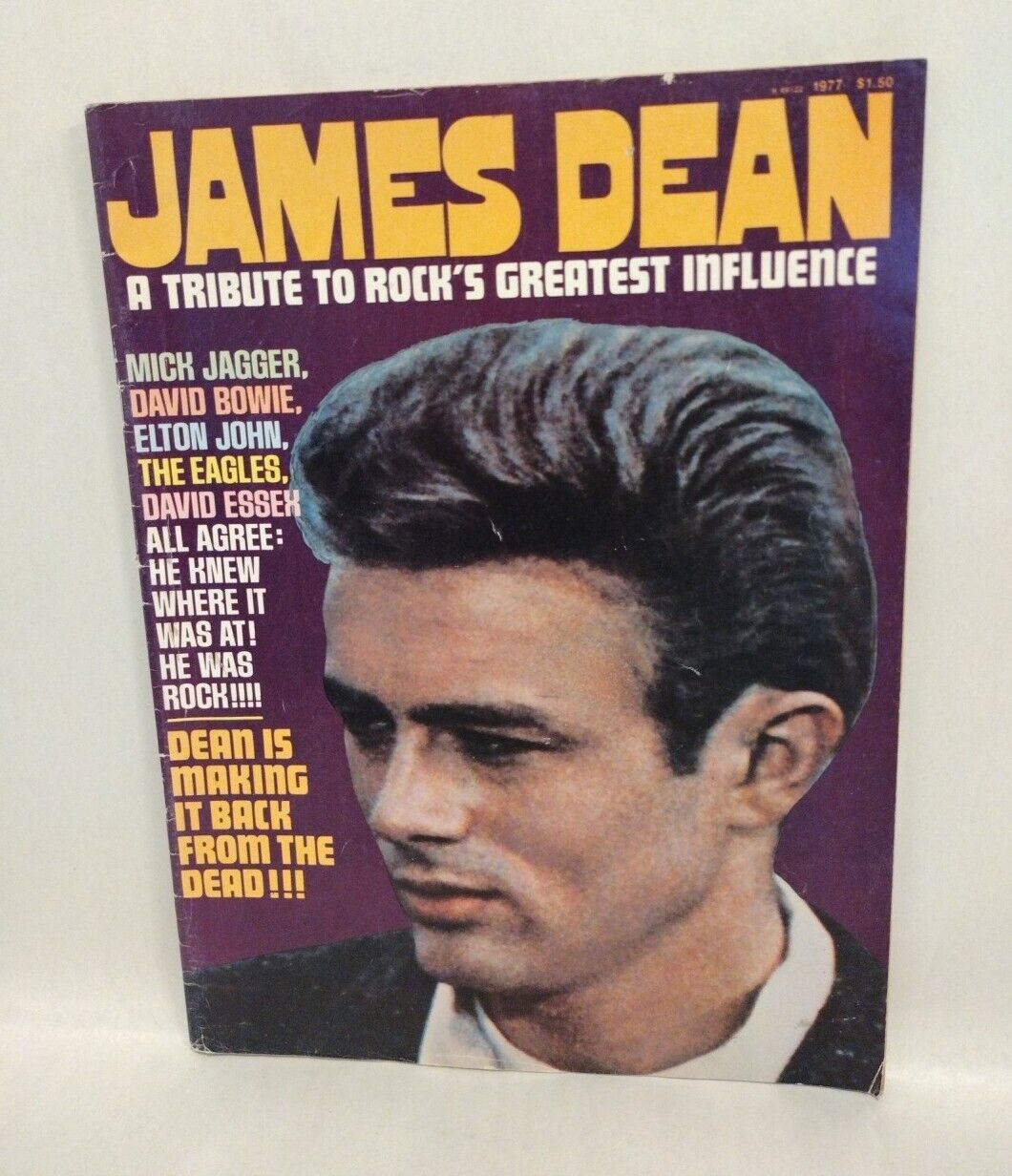 James Dean Magazine (1977) Tempest Publishing Tribute To Rocks Greatest...