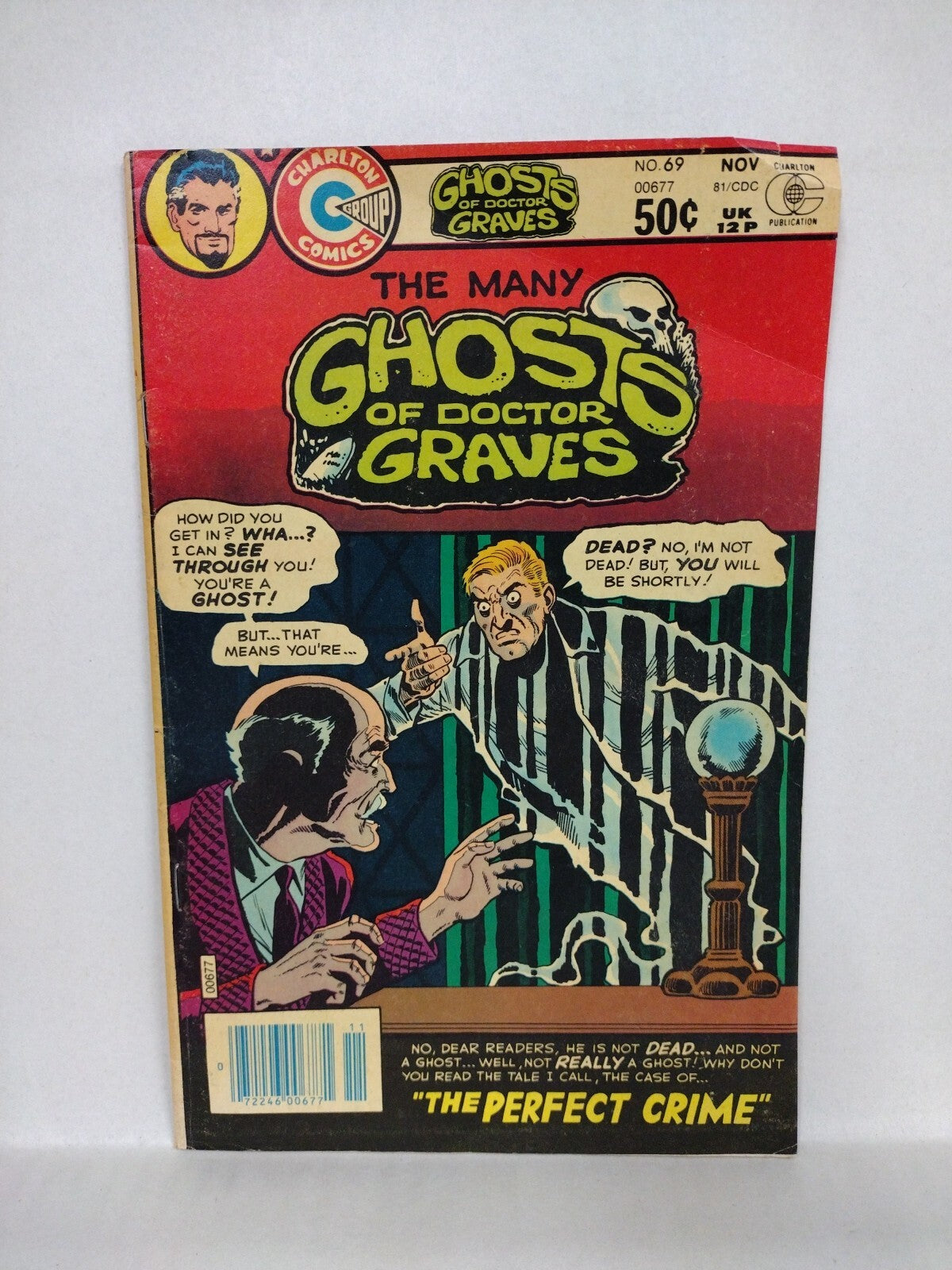 Many Ghost Of Doctor Graves (1981) Carlton Comic Lot #66 67 68 69 70 GD-VG 