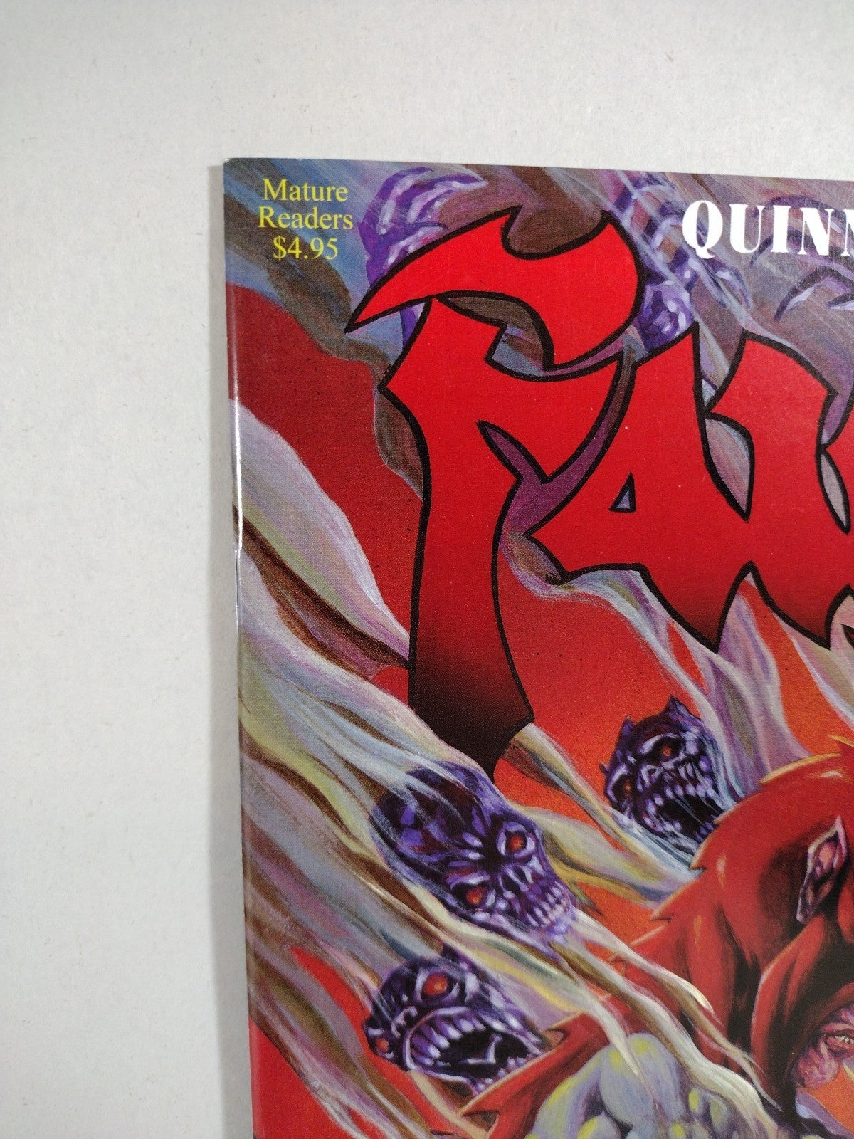 FAUST LOVE OF THE DAMNED Act 13 (2005) Rebel Comic 2nd Print 2x Signed Vigil NM