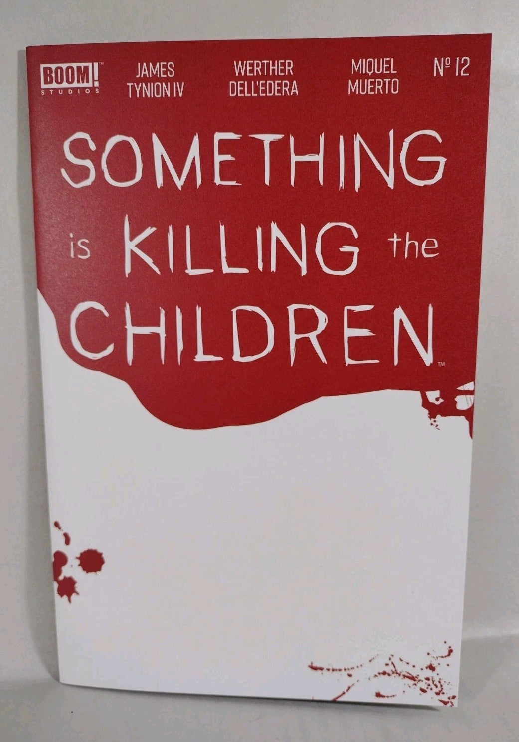 Something Is Killing The Children #12 (2020) Boom Blank Sketch Cover Comic NM