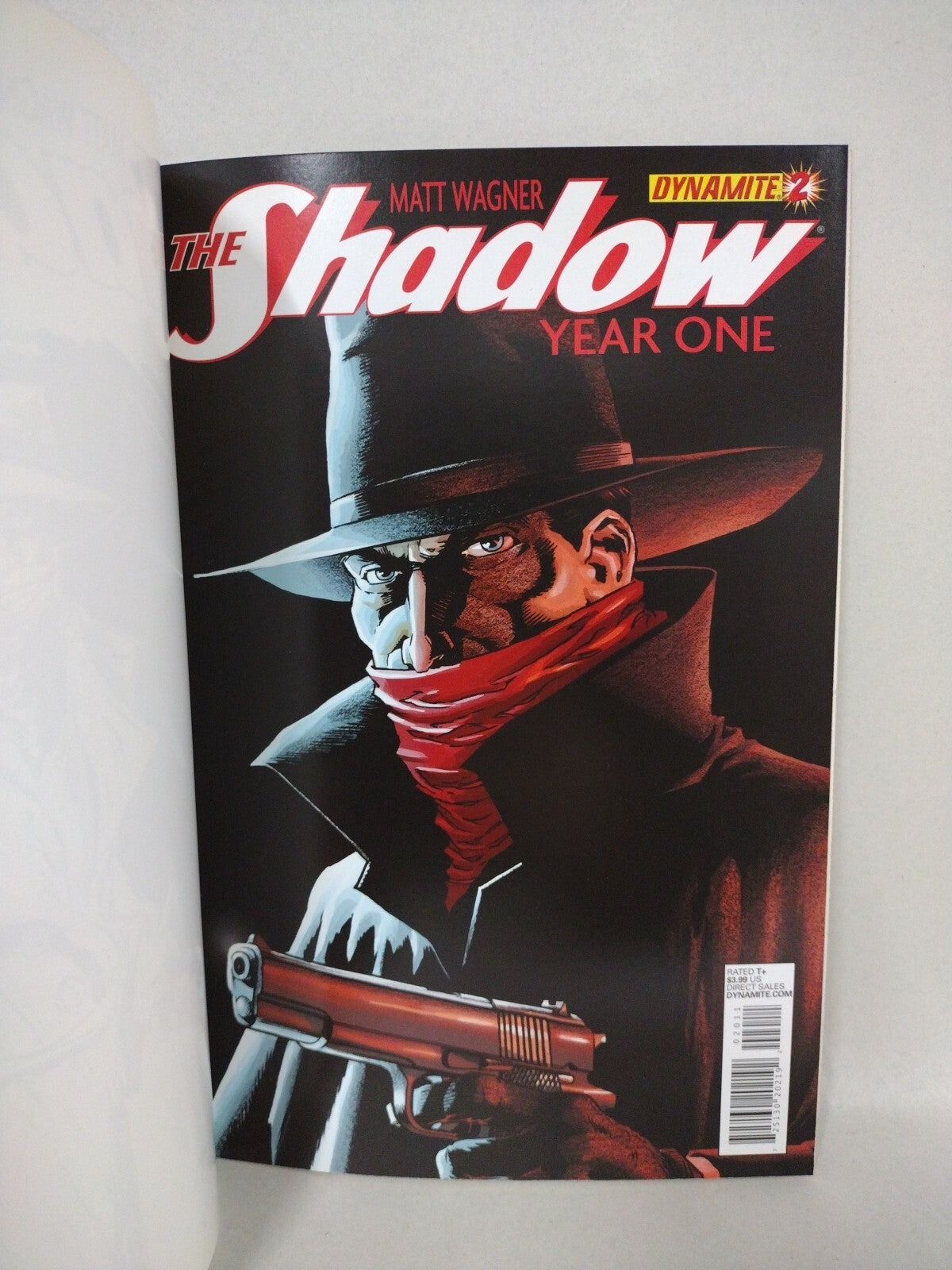 The Shadow Year One #2 (2013) Sketch Cover Variant W Original Dave Castr Art