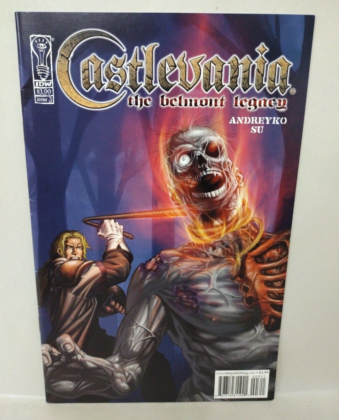 Castlevania: The Belmont Legacy #3 (2005) IDW Konami Marc Andreyko EJ Su Comic