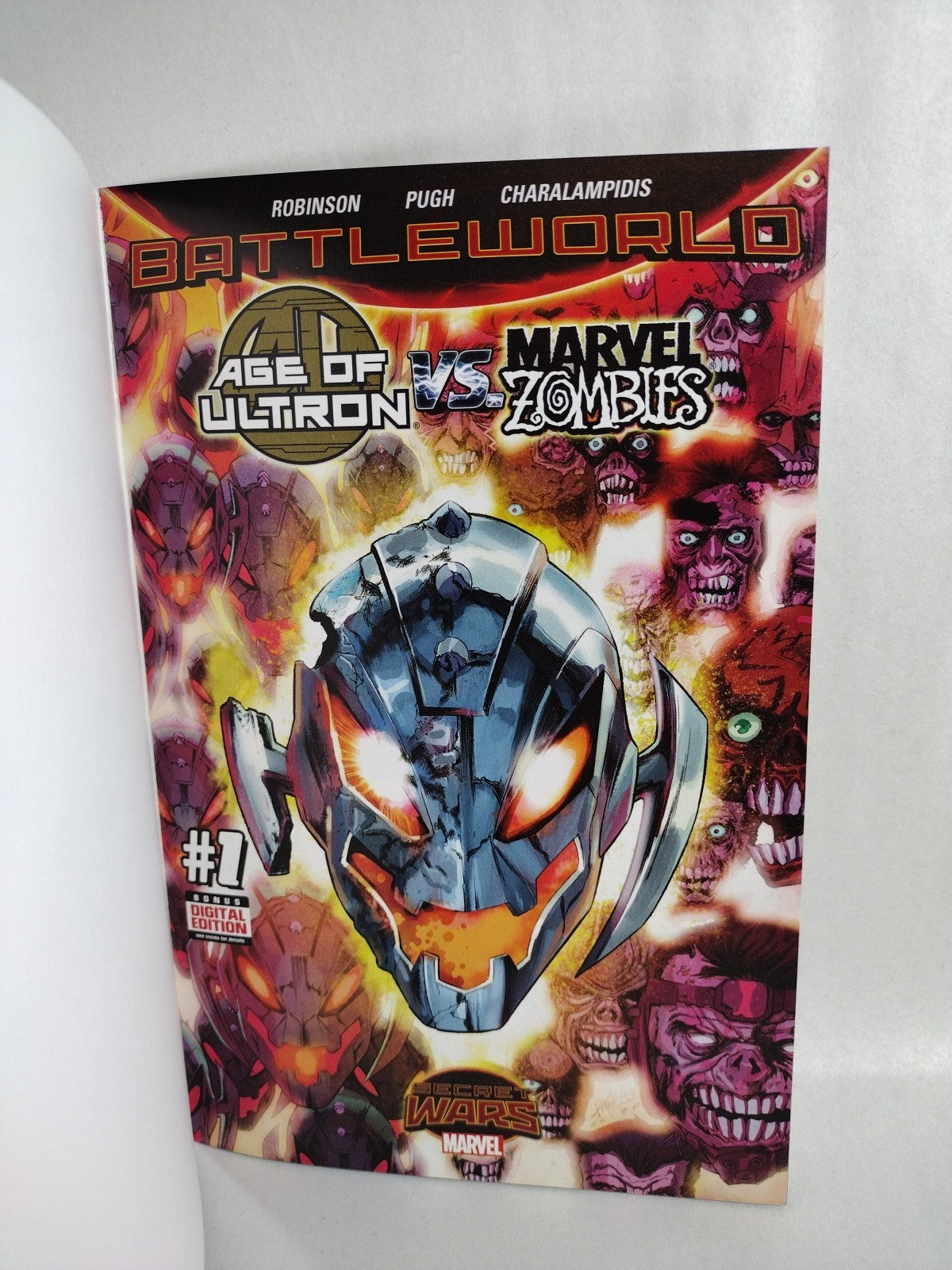 Age Of Ultron Vs Marvel Zombies #1 (2015) Marvel Comic Blank Variant Cover NM