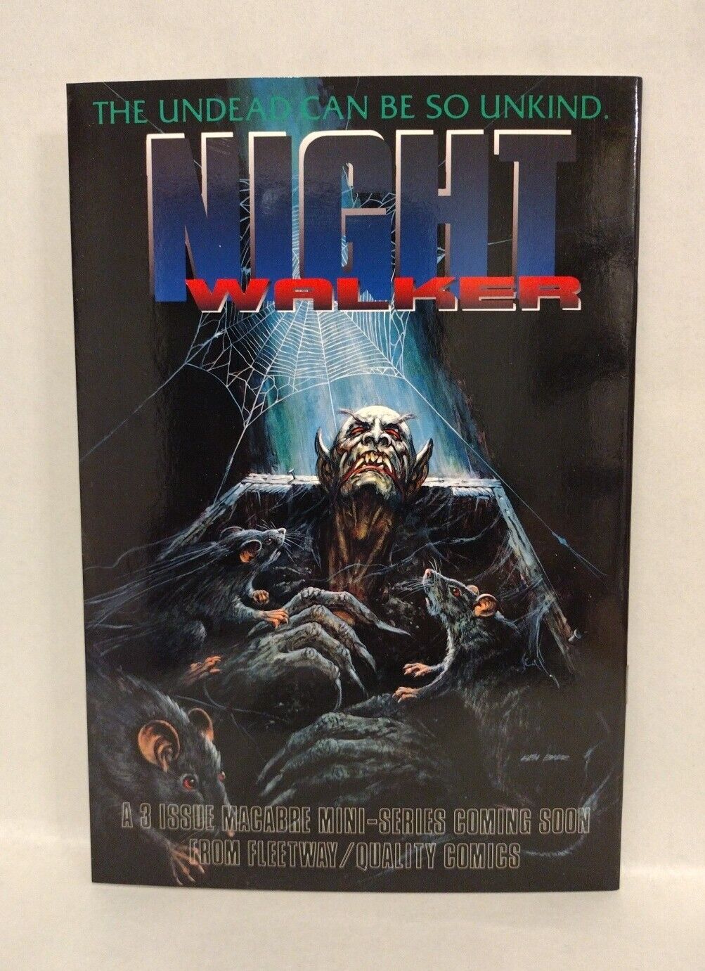 Night Walker Journal Luke Kirby Complete SQP Comic 1 2 3 Set Nosferatu Vampire