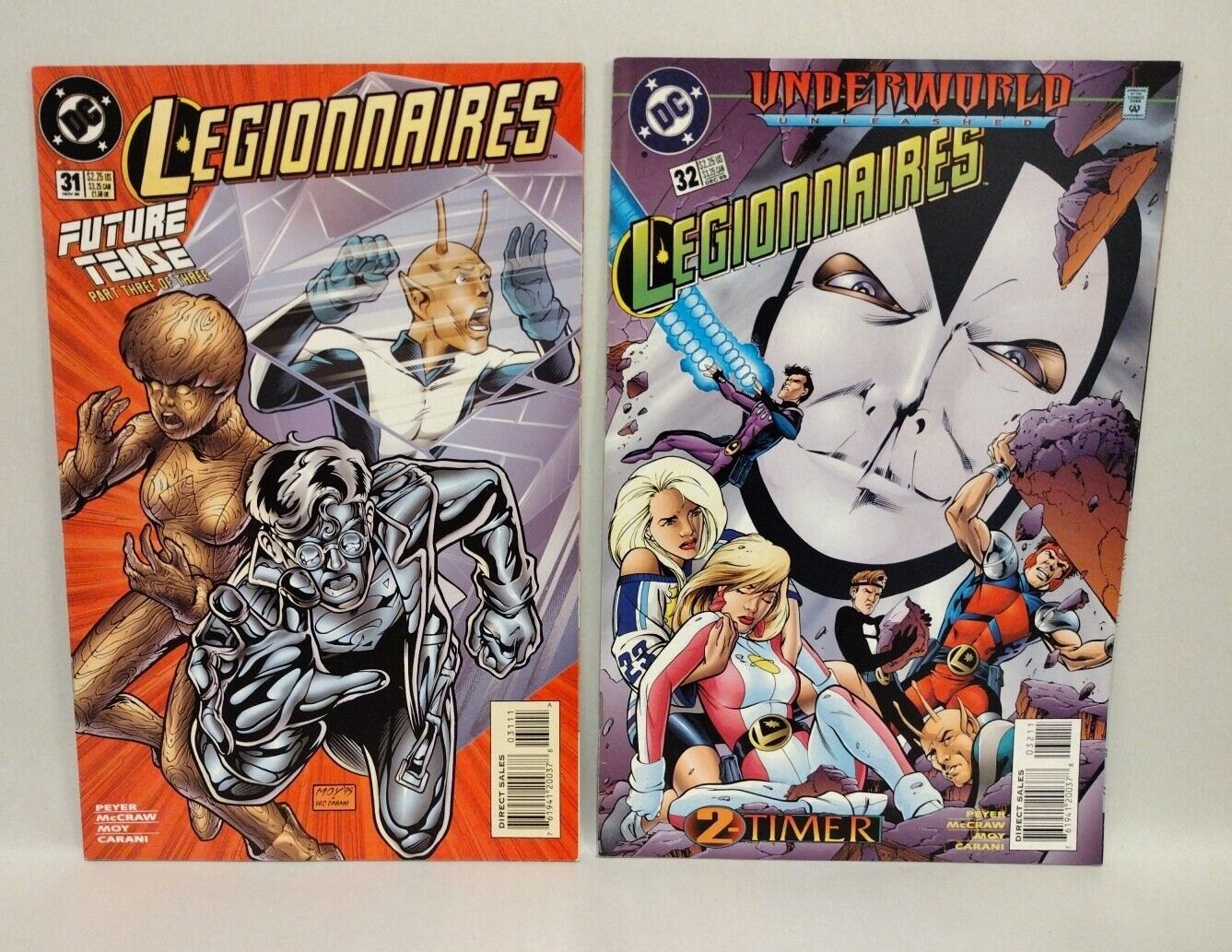 Legionnaires (1995) DC Comic 14 Issue Lot Run #23-36 Jeff Moy Tim Peyer