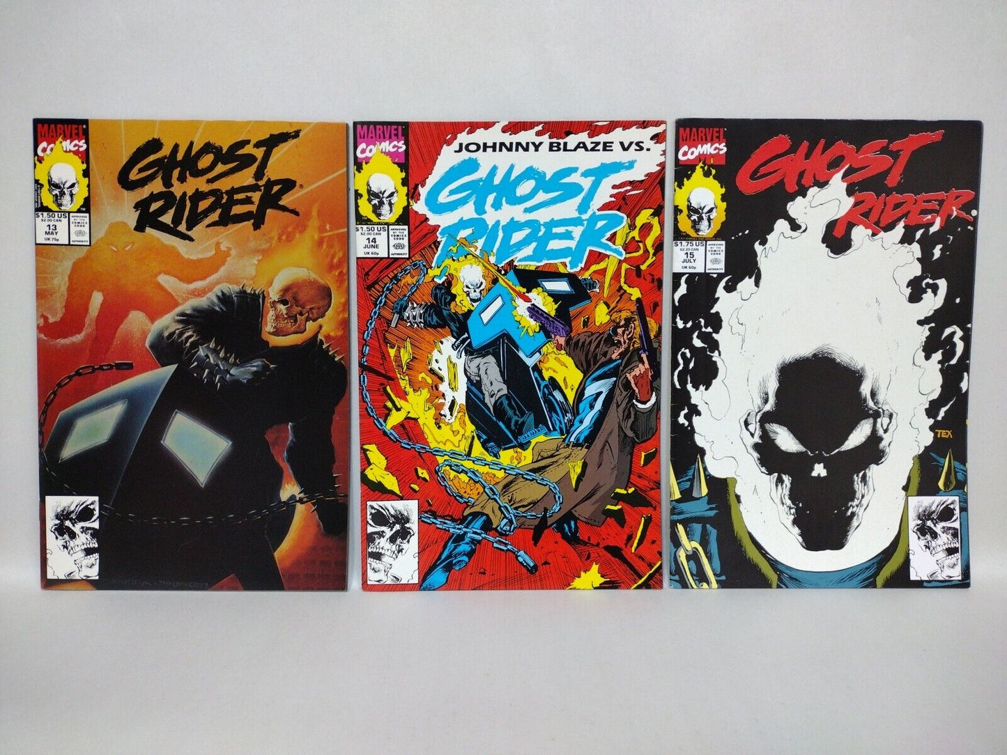 Ghost Rider (1990) Dan Ketch Marvel Comic Lot Set #1-50 Key Issues F-VF