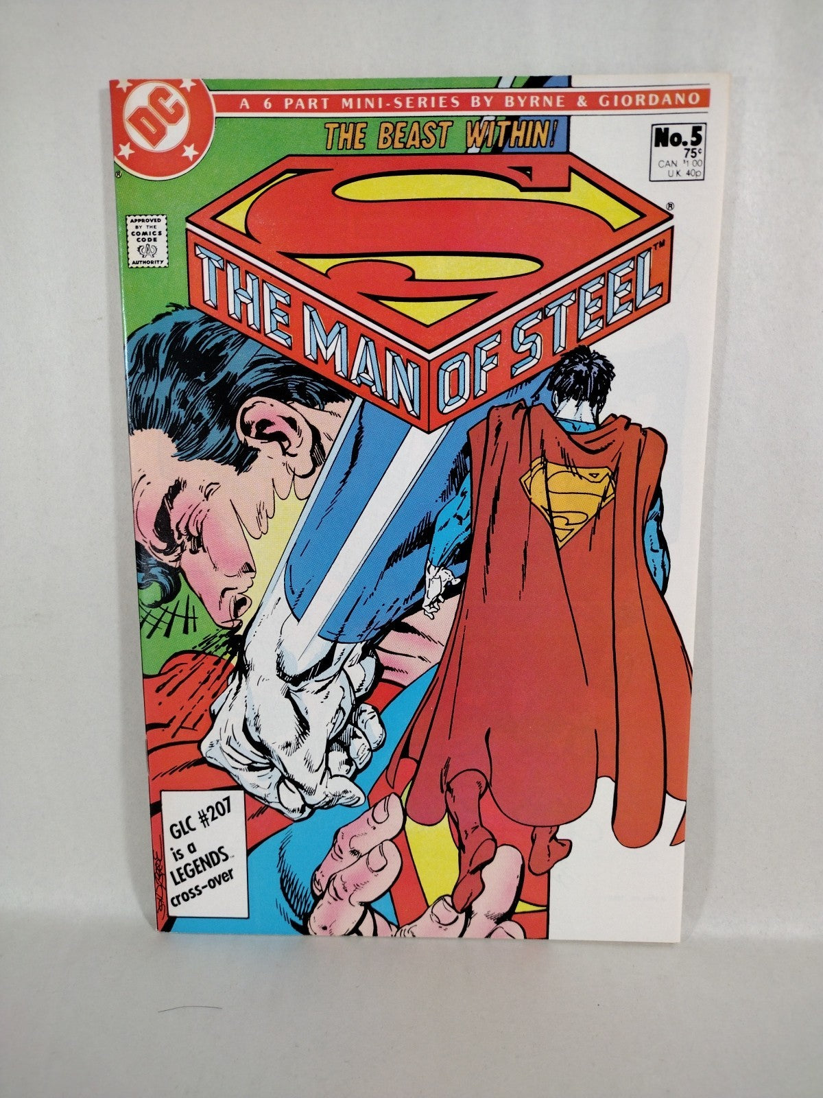 Superman Man Of Steel (1986) Complete John Bryne DC Comic Set #1-6 VF-NM