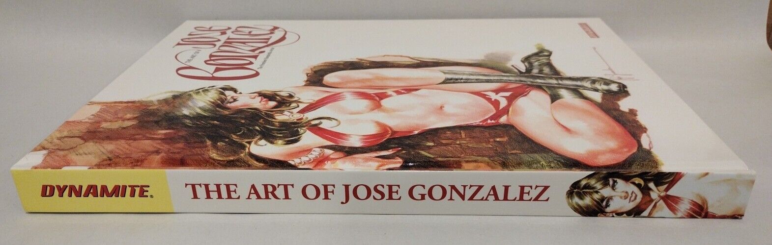 The Art of Jose Gonzalez (2022) Dynamite HC VAMPIRELLA Joe Jusko Forward New