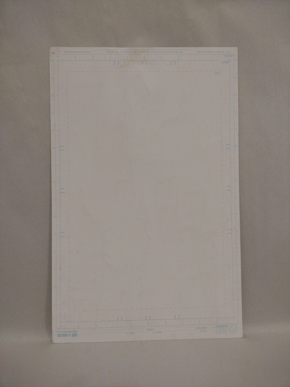Tim Vigil Original Inked Illustration 3 Figure Character 11 X 17 Signed