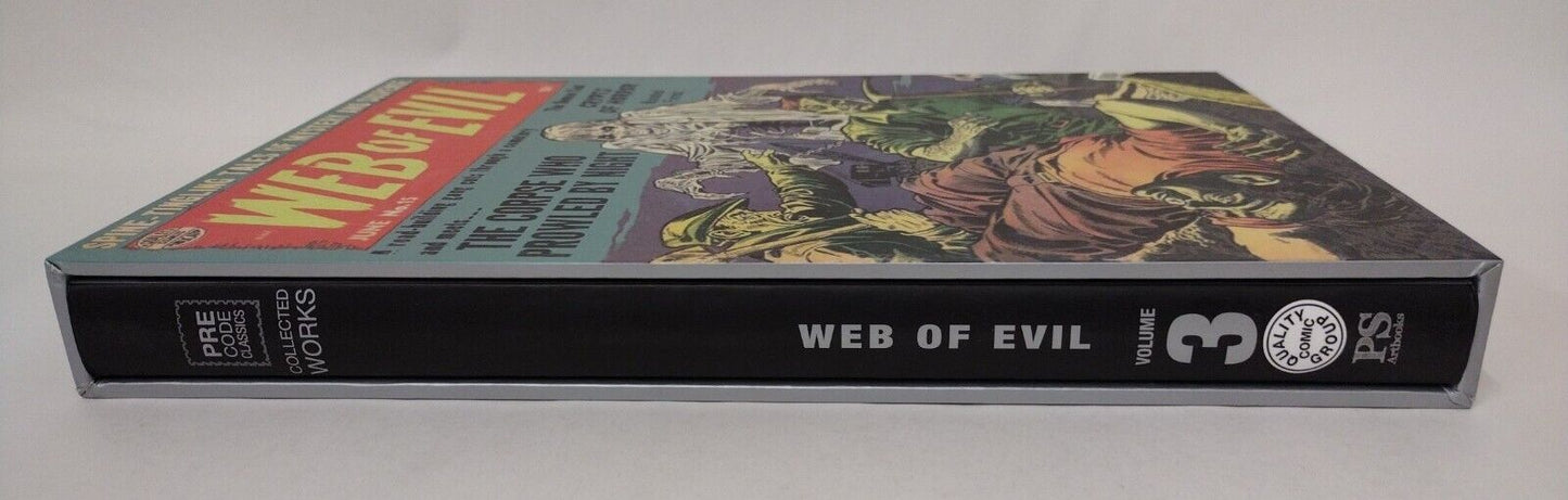 Web Of Evil Vol 3 Hardcover Slipcase Comic Issues #15-21 Pre Code Classics (New)