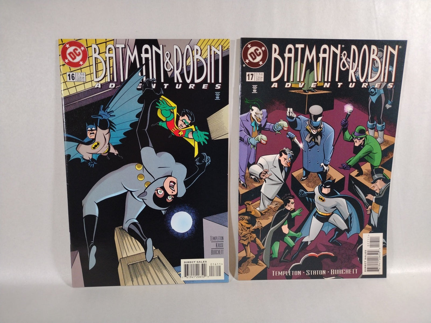 Batman And Robin Adventures (1996) DC Comic Lot 7 8 9 10 11 12 13 15 16 17 18