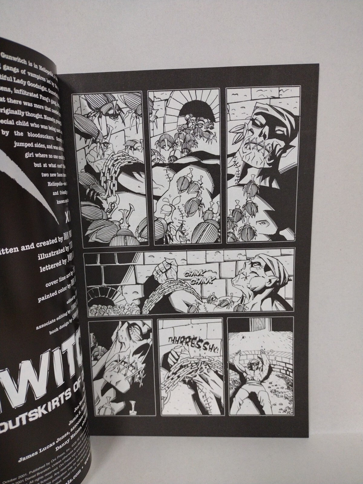 Gunwitch (2001) Complete Oni Press Nocturnals Miniseries #1 2 3 Dan Brereton NM