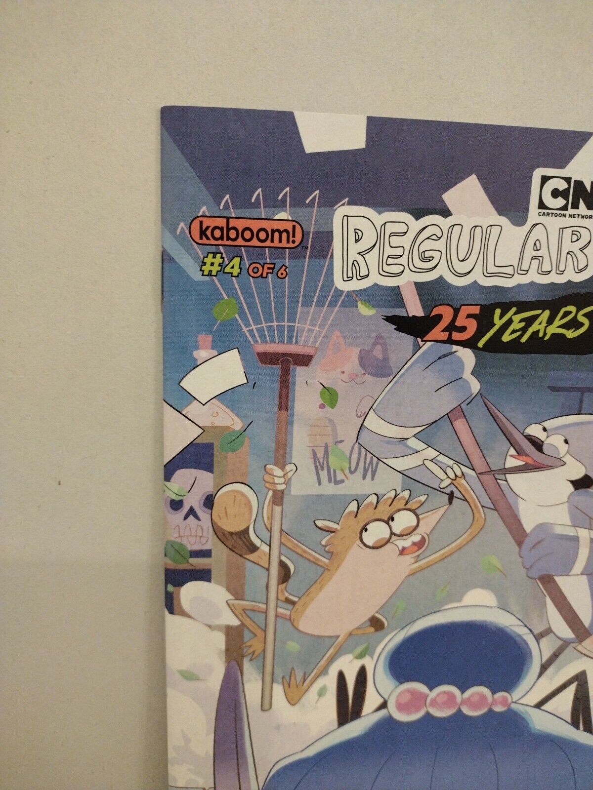 Regular Show 25 Years Later #4 (2018) Kaboom Cartoon Network Comic Chua VF-NM