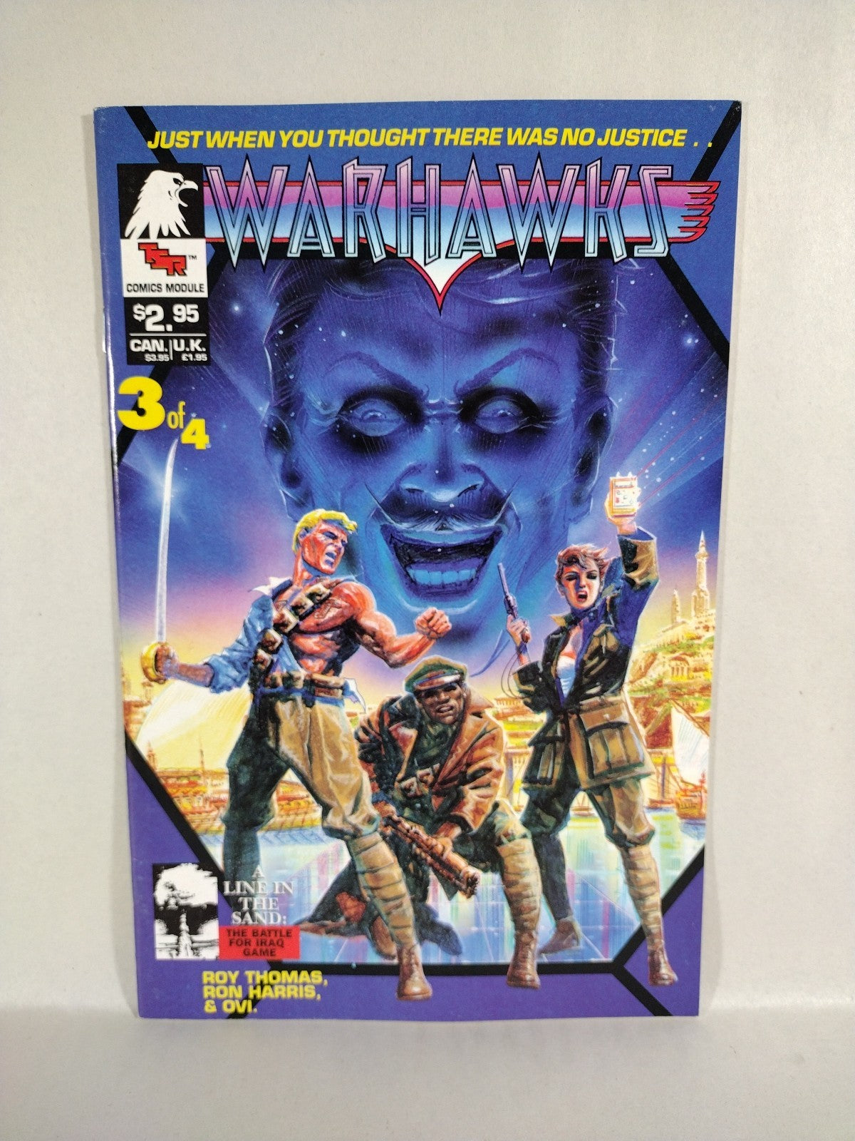 WARHAWKS (1990) Complete TSR Comic Module Series #1 2 3 4 VF-NM