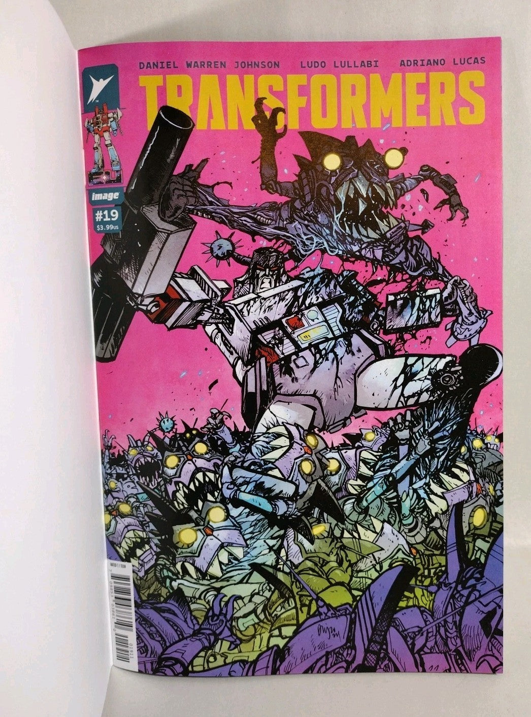 Transformers #19 (2025) Image Comic Sketch Variant Cover W Original Dezimir Art
