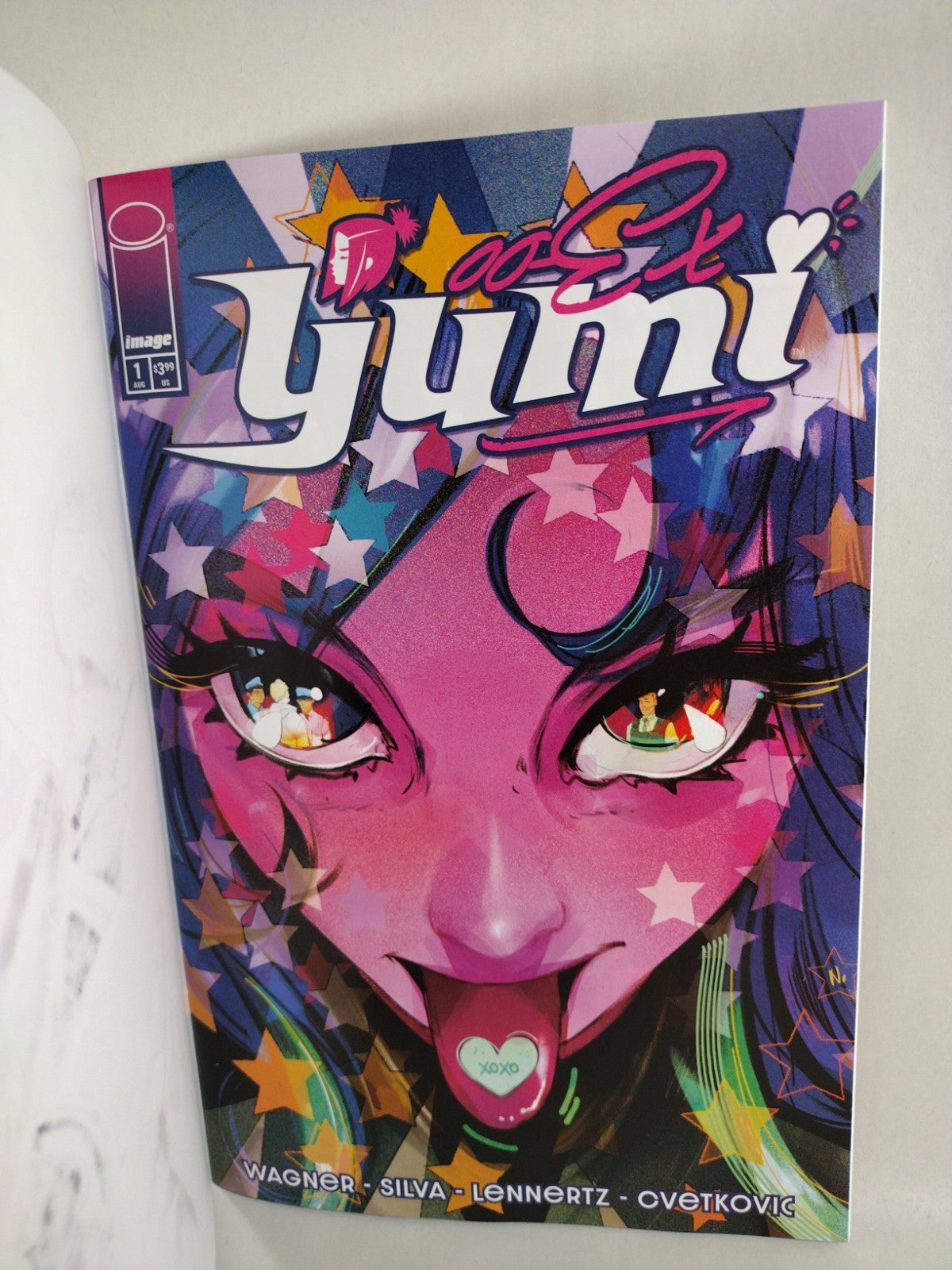 Yumi 00-EX #1 (2026) Image Comic Sketch Cover Variant W Original Dave Castr Art