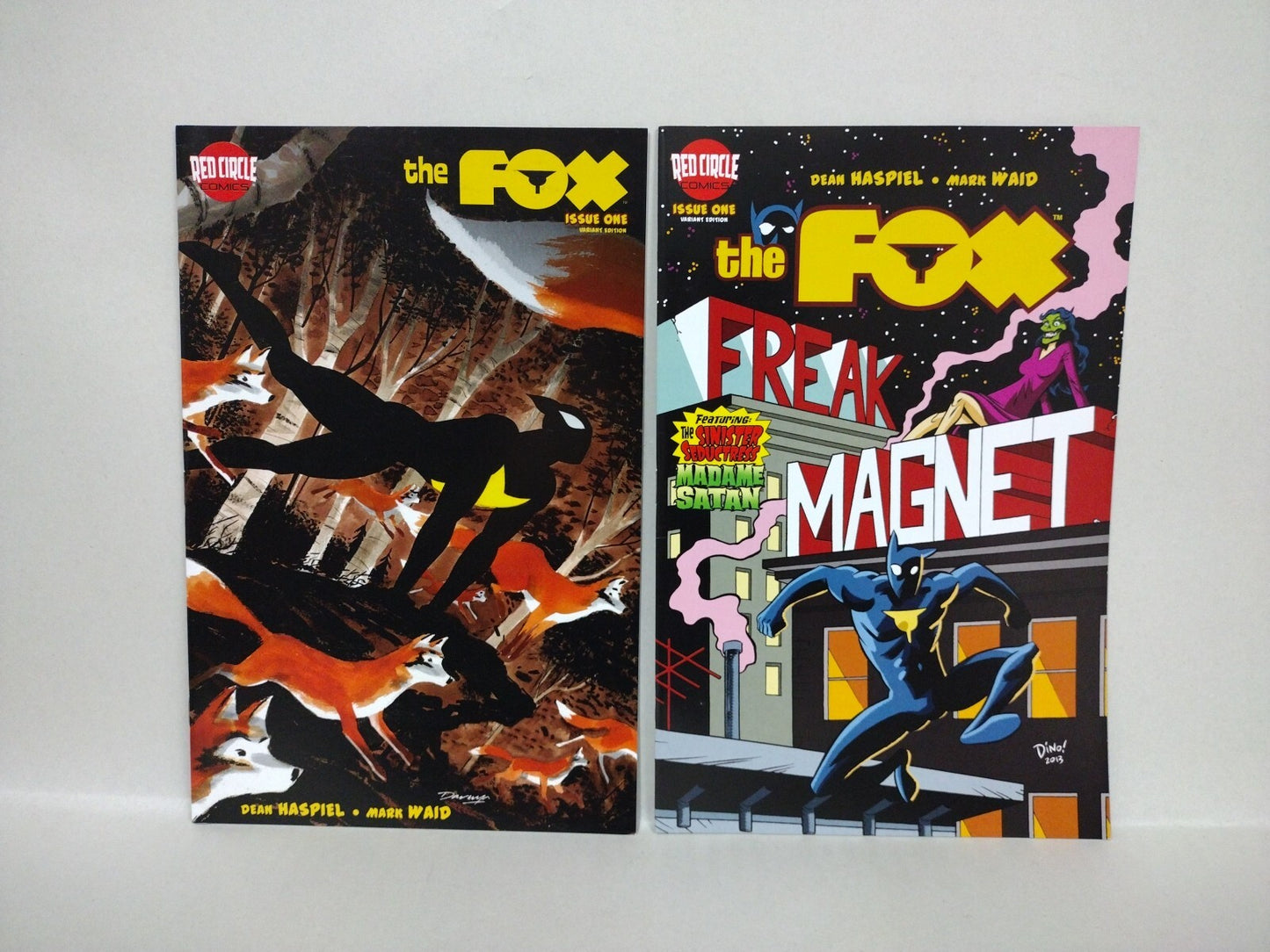 The Fox (2013) Archie Red Circle 13 Comic Lot Set 1 2 3 5 Variant Collection