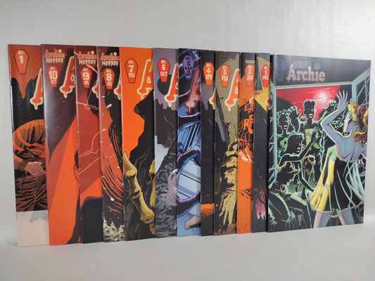 Afterlife With Archie (2013) Complete Comic Set  #1-10 HCF Pepoy Variants VF-NM