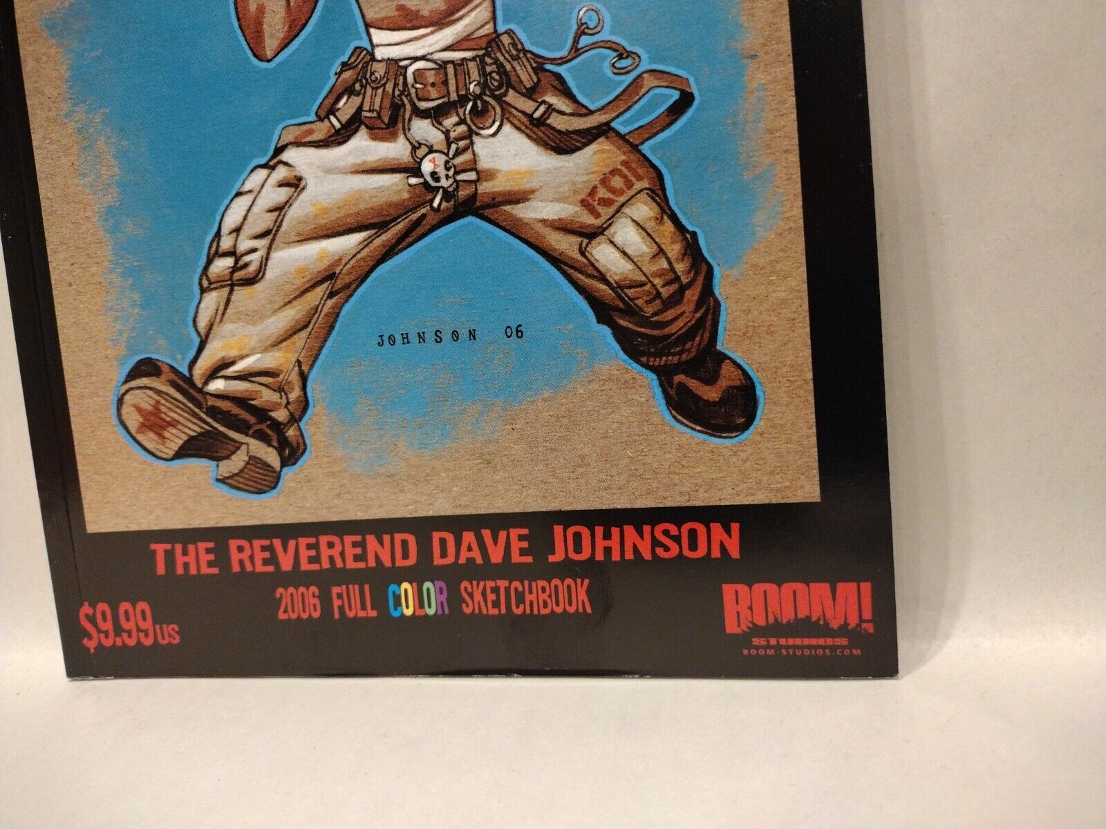 Dave Johnson 2006 Sketchbook TPB New Unread Boom! Devilpig Studios