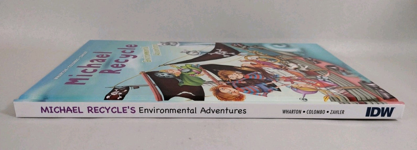 Michael Recycle Environmental Adventures (2017) IDW HC Ellie Wharton