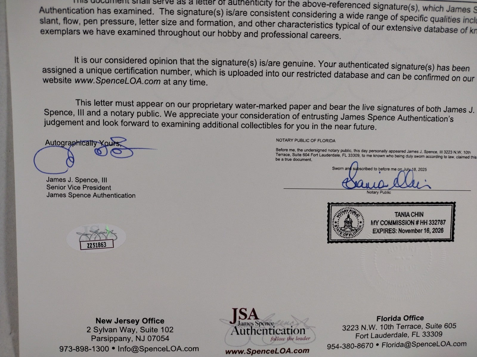 Theda Bara Vamp Silver Screen Actress 6 X 9" 1917 Sepia Photo Signed W JSA COA