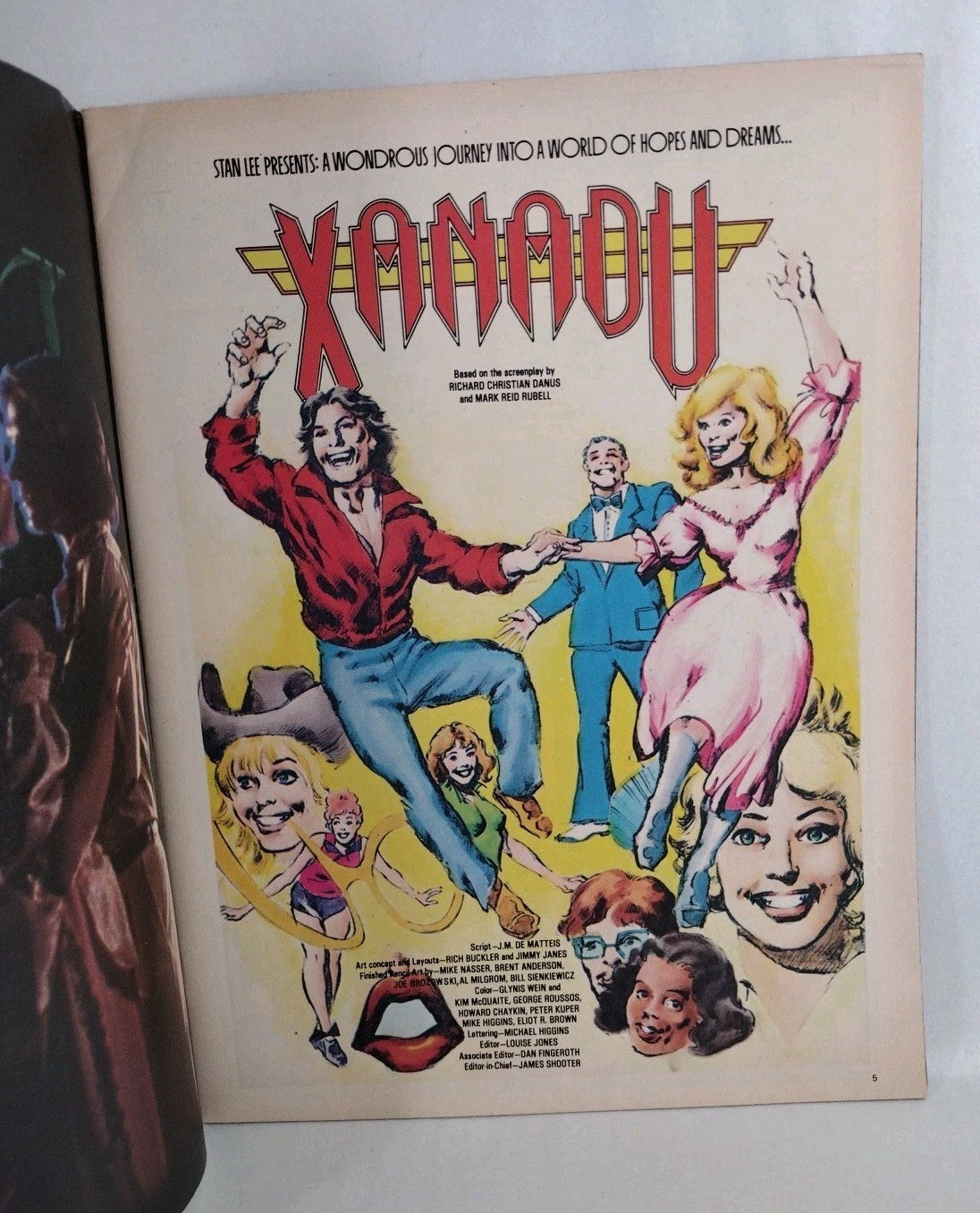 Marvel Super Special #17 (1980) Xanadu Movie Adaptation Olivia Newton-John