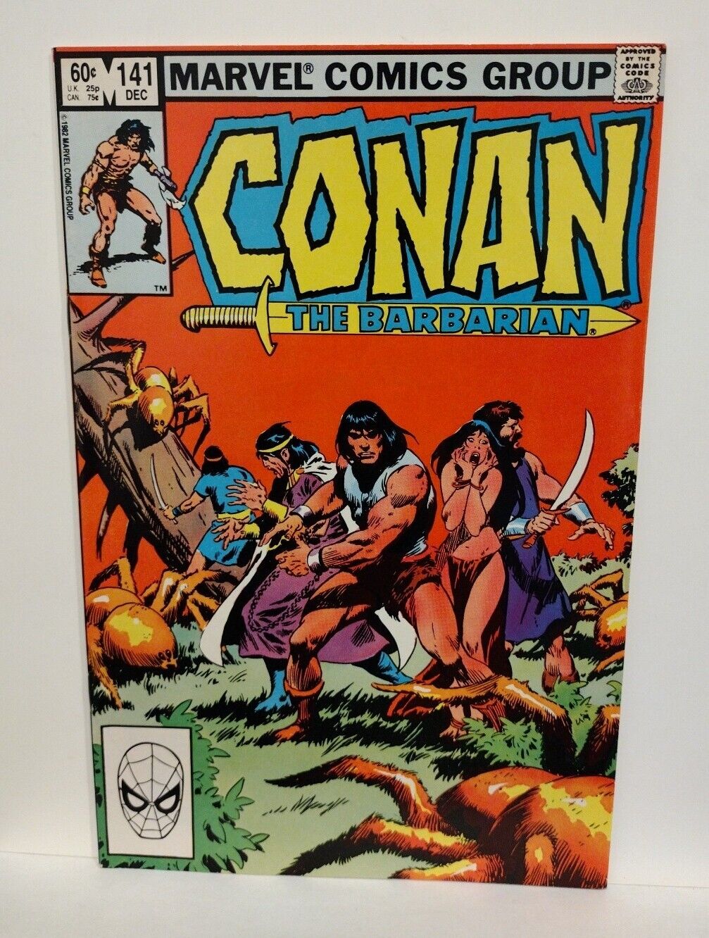 Conan #141 (1982) Bronze Age Marvel Bruce Jones John Buscema VF-NM