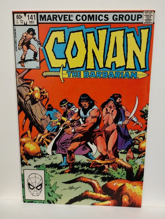 Conan #141 (1982) Bronze Age Marvel Bruce Jones John Buscema VF-NM