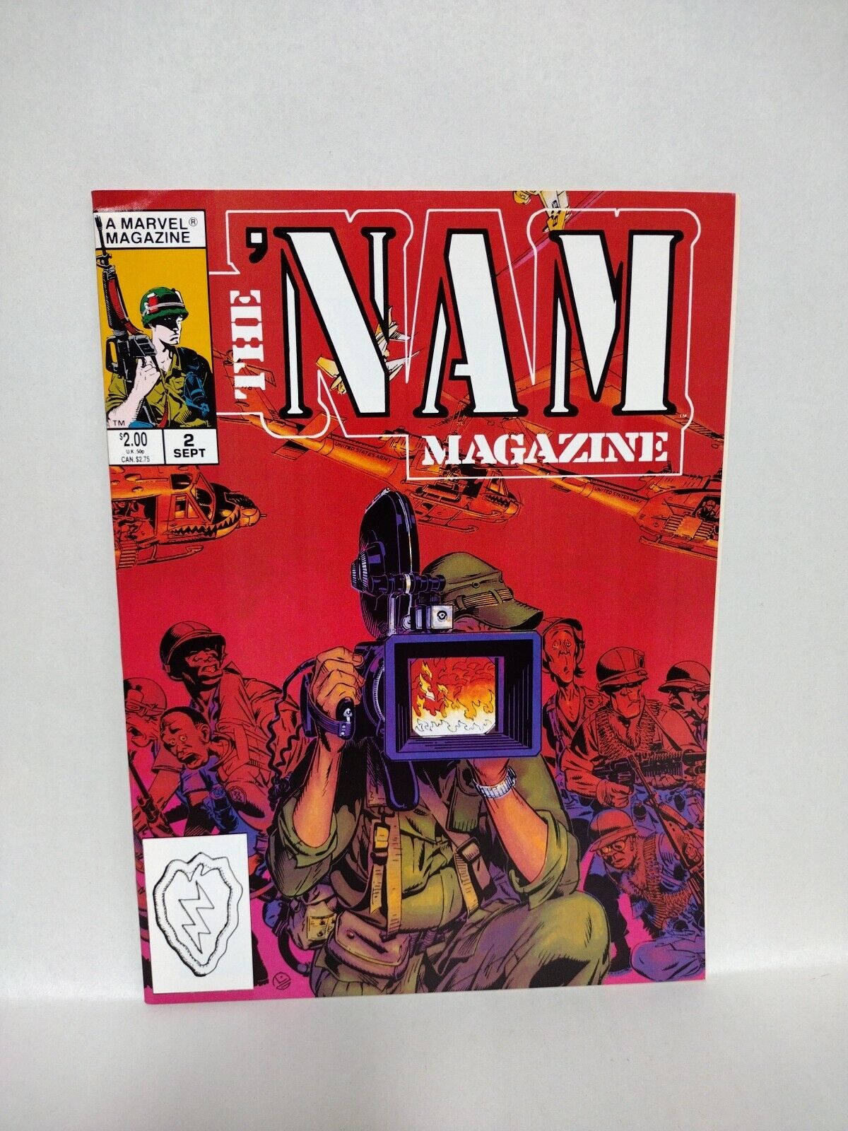 The NAM Magazine (1988) Marvel Comic Lot Set #1 2 3 4 5 Michael Golden FN