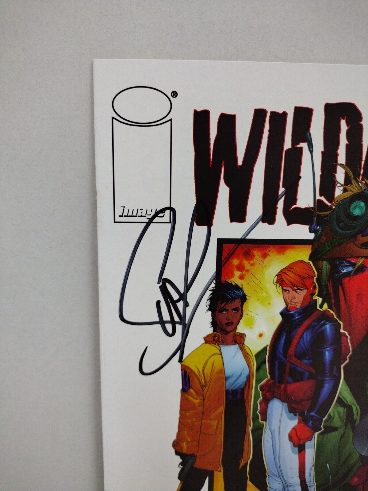 Danger Girl Wildcats SDCC 1998 Preview Signed Scott Lobdell Travis Charest