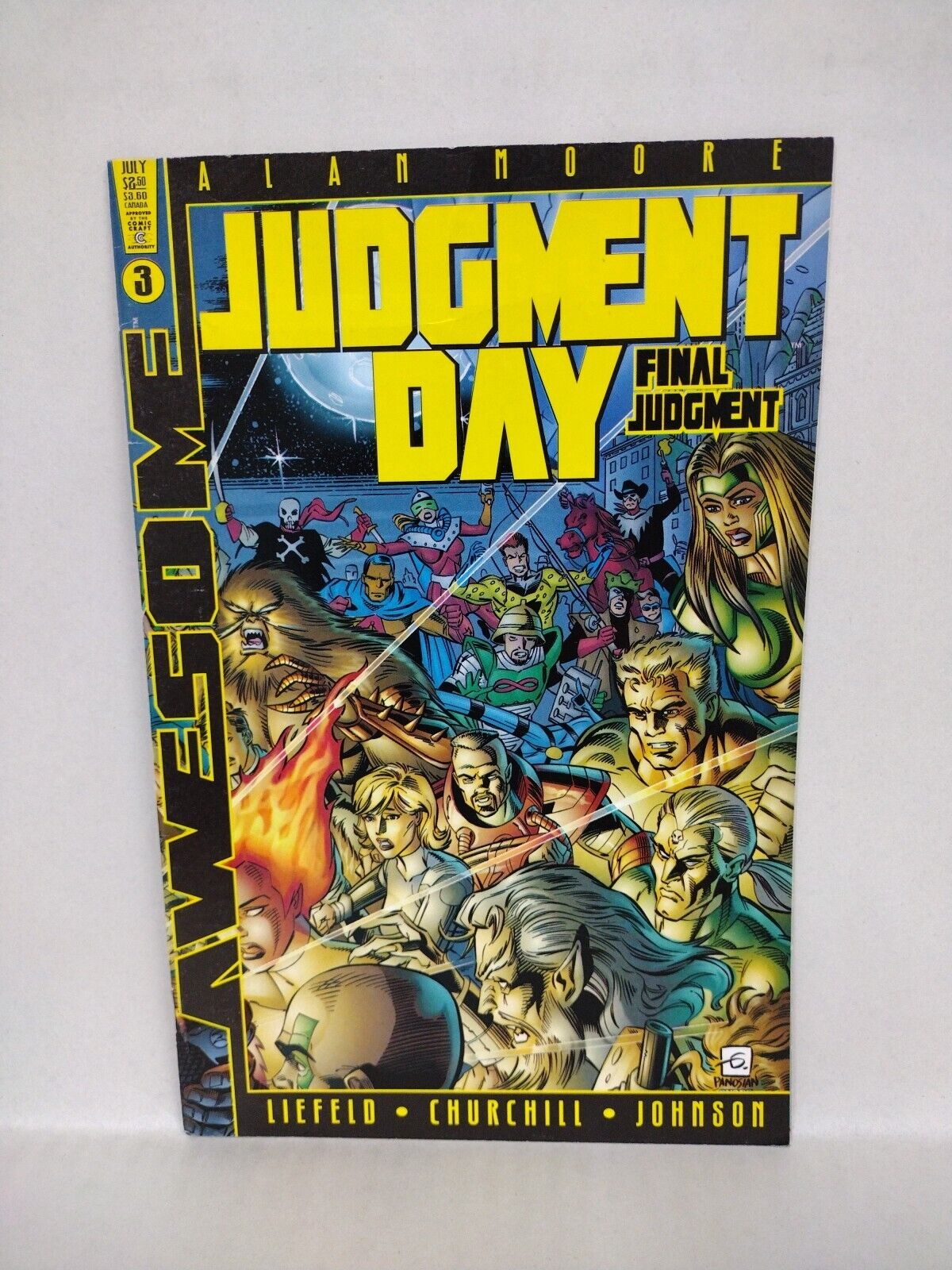 Judgement Day (1997) Complete Awesome Comic Lot Set 1 2 3 Aftermath 1 Alan Moore