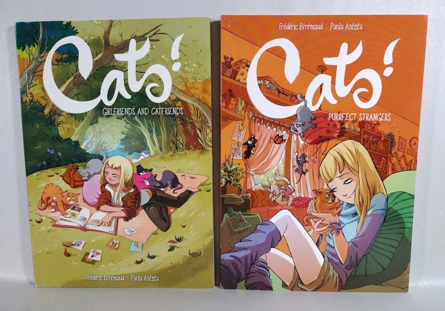 Cats! 2022 Dark Horse Graphic Novel TPB Set Frederic Brremaud Paola Antista New