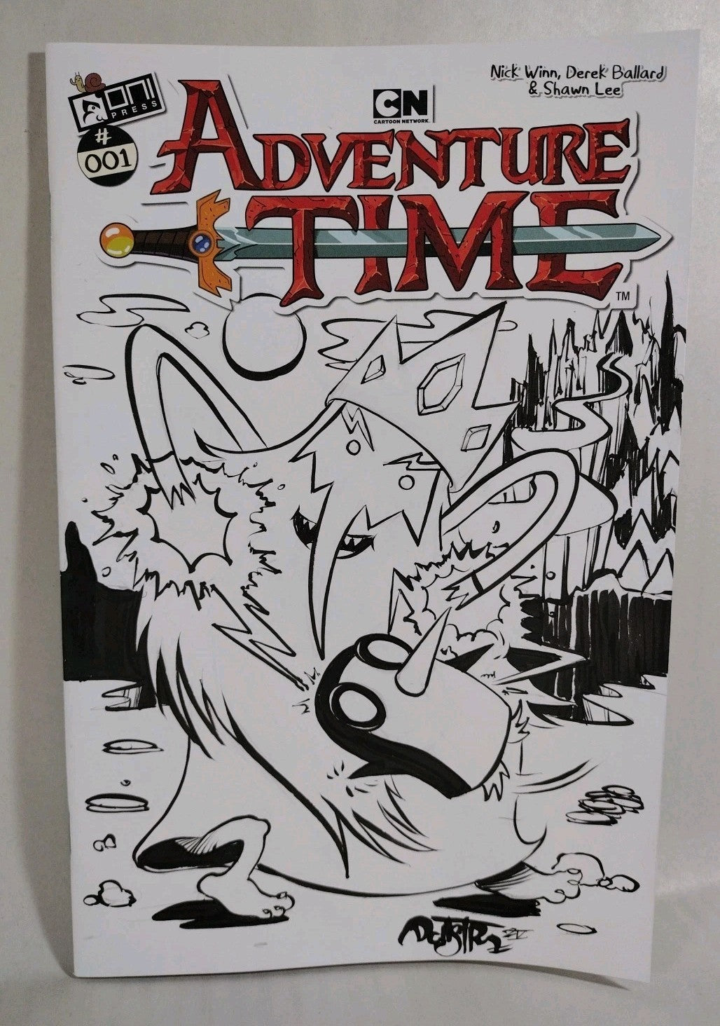 Adventure Time #1 (2025) Oni Press Sketch Cover Comic W Original Dave Castr Art