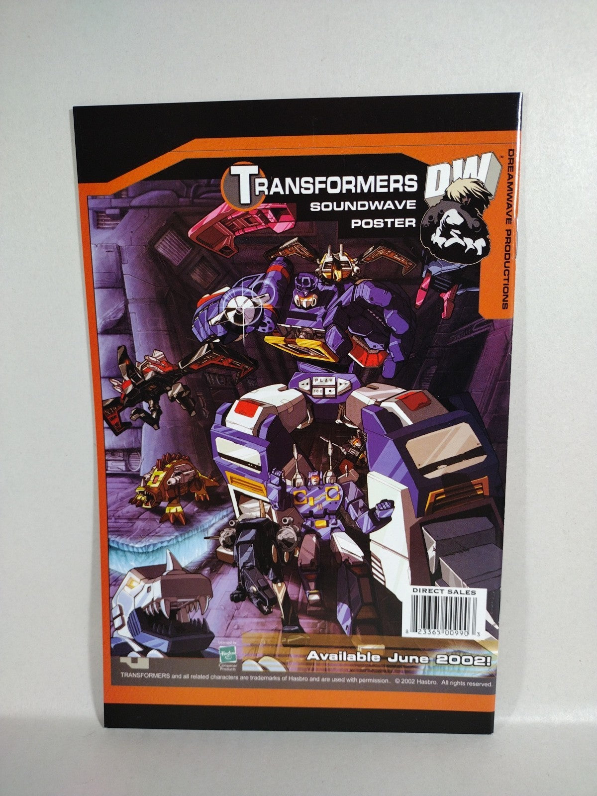 Transformers Armada (2002) DW Comic Lot #1 2 3 4 5 6 8 PREVIEW +Holo-Foil Var