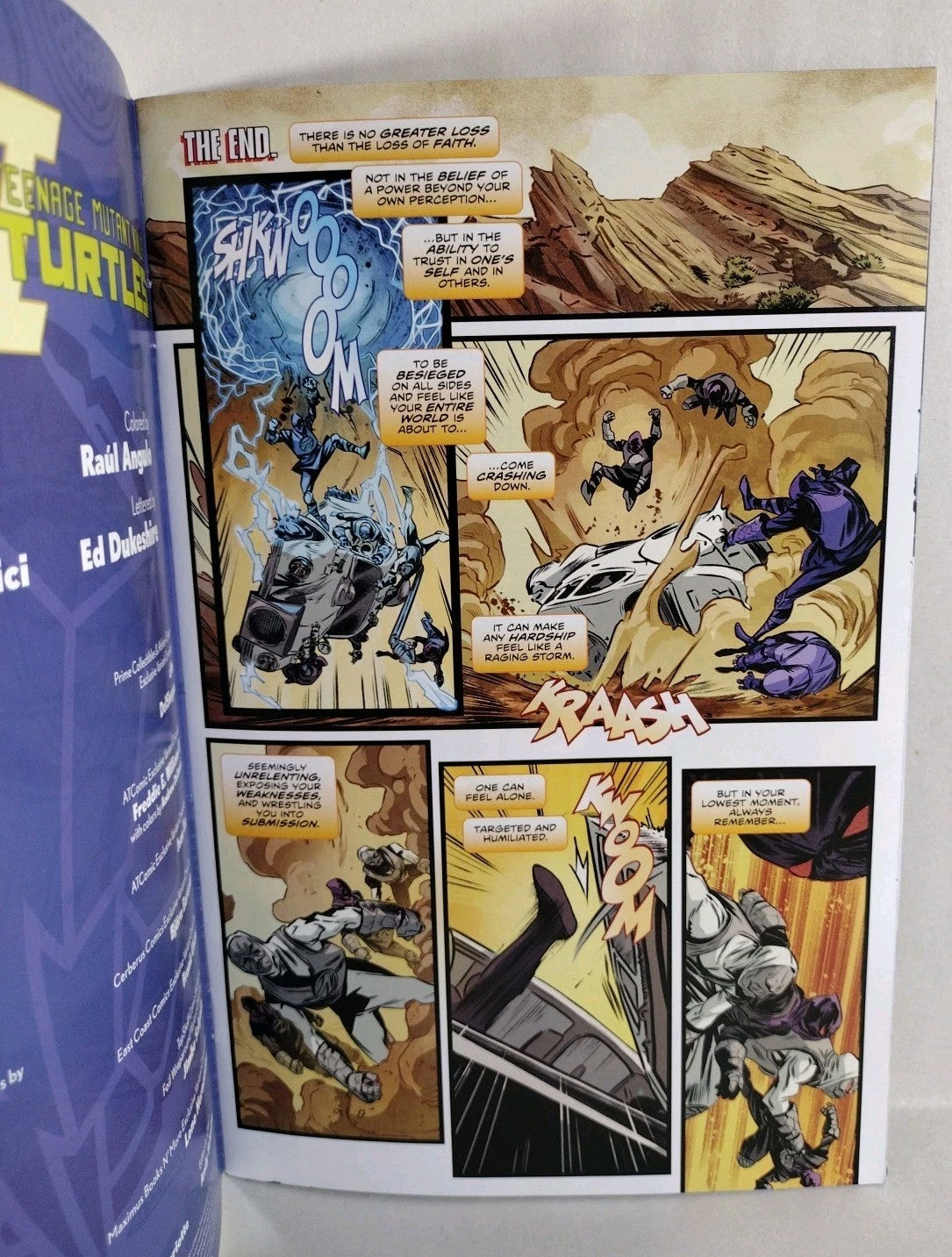 MMPR TMNT III 1 (2025) IDW BOOM Sketch Cover Variant Comic W Original DCastr Art