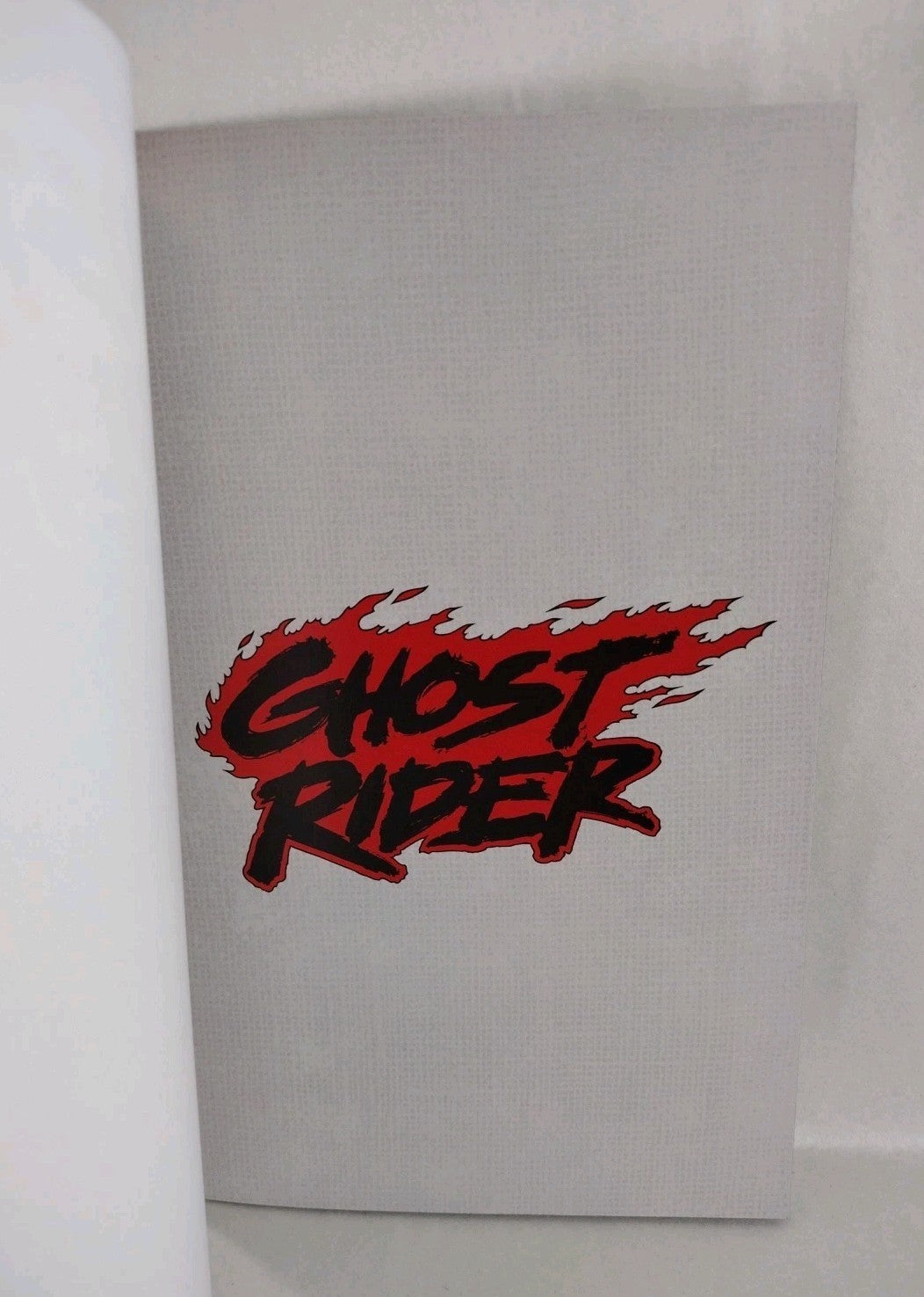 Ghost Rider #1 (2019) Marvel Black Blank Sketch Cover Variant Comic NM