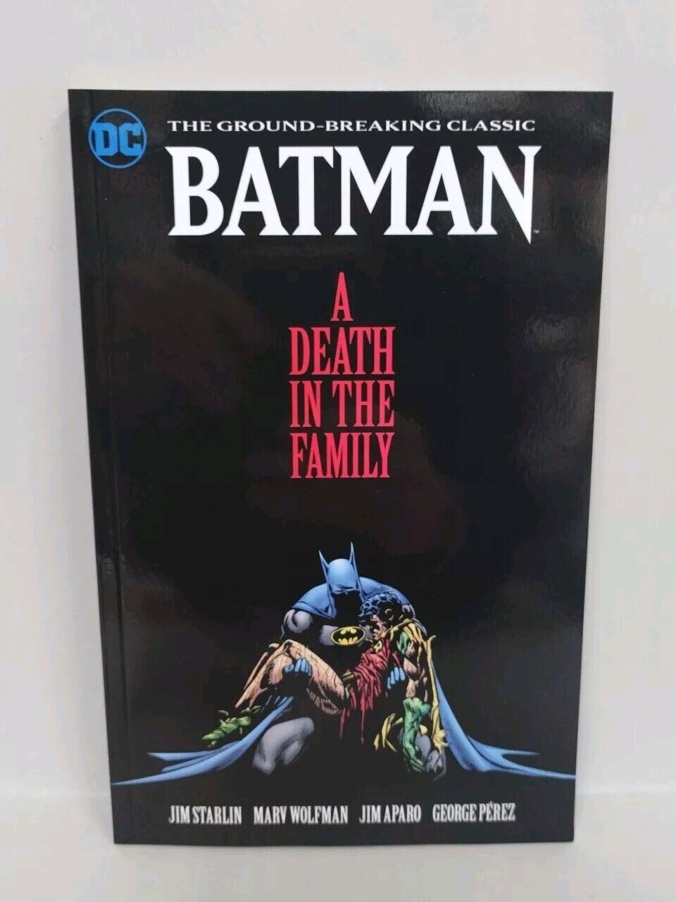 Batman: A Death in the Family DC Comics 2011 TPB Jim Starlin Marv Wolf man SC 