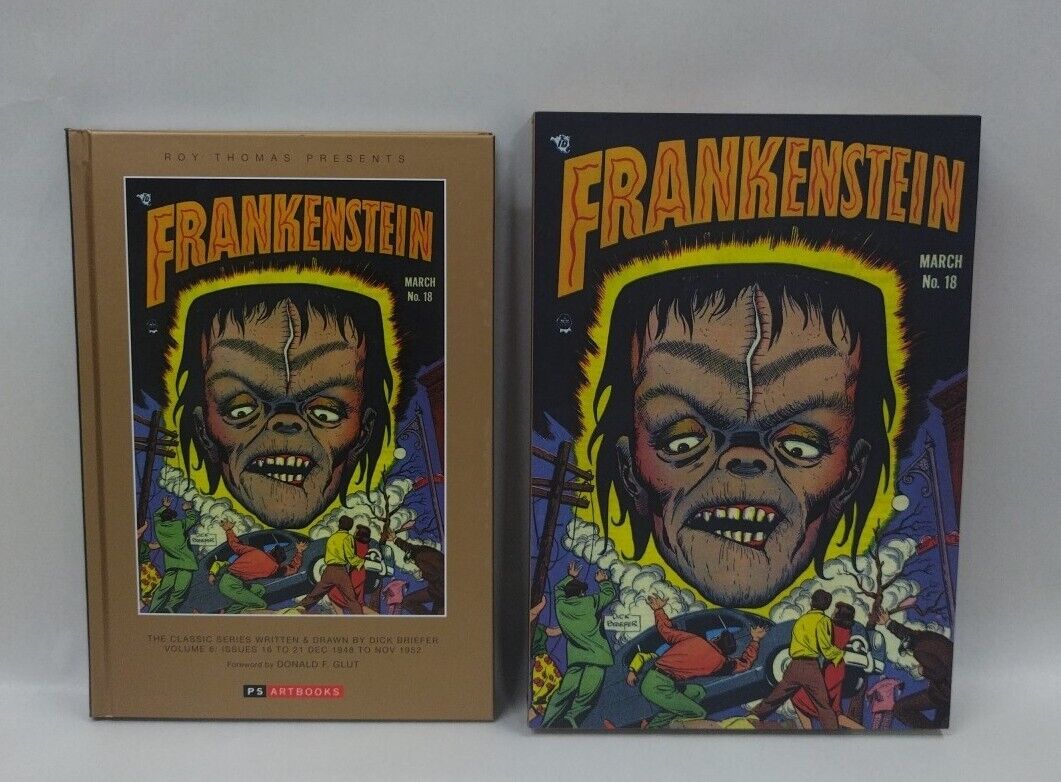 Frankenstein Vol 6 Hardcover Slipcase Ed Golden Age Prize Comics ( Brand New)