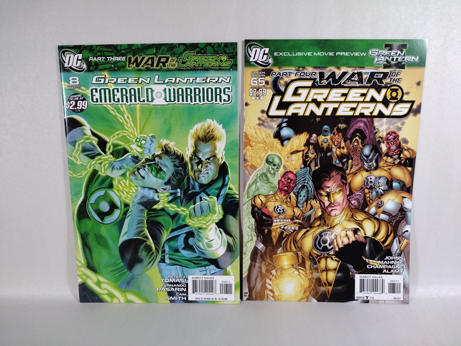 War Of The Green Lanterns (2011) Complete DC Comic Lot Set #1-10 Aftermath + VF+