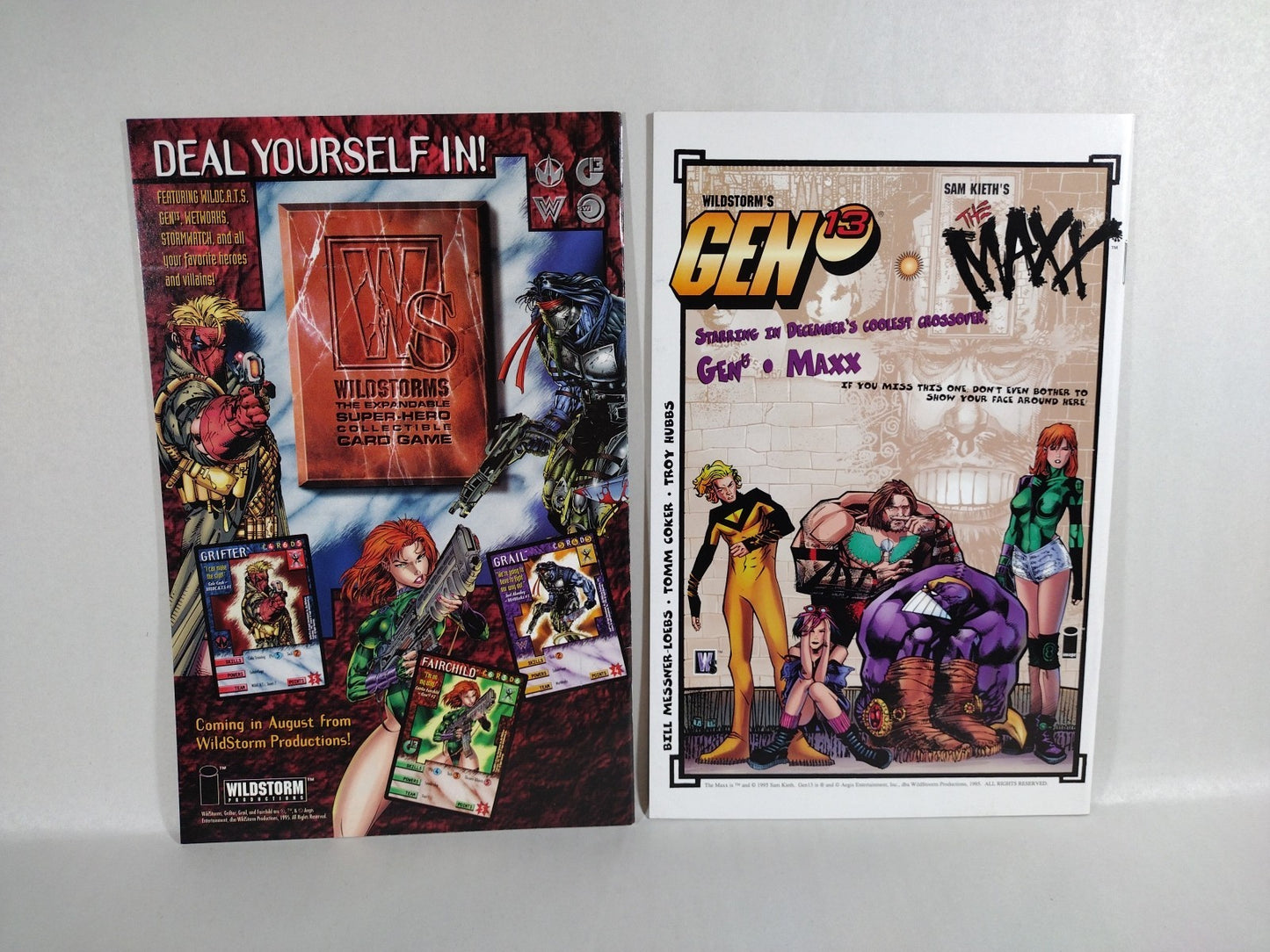 2 Complete 1995 Wildcats Solo Series Spartan: Warrior Spirit #1-4 Zealot #1-3