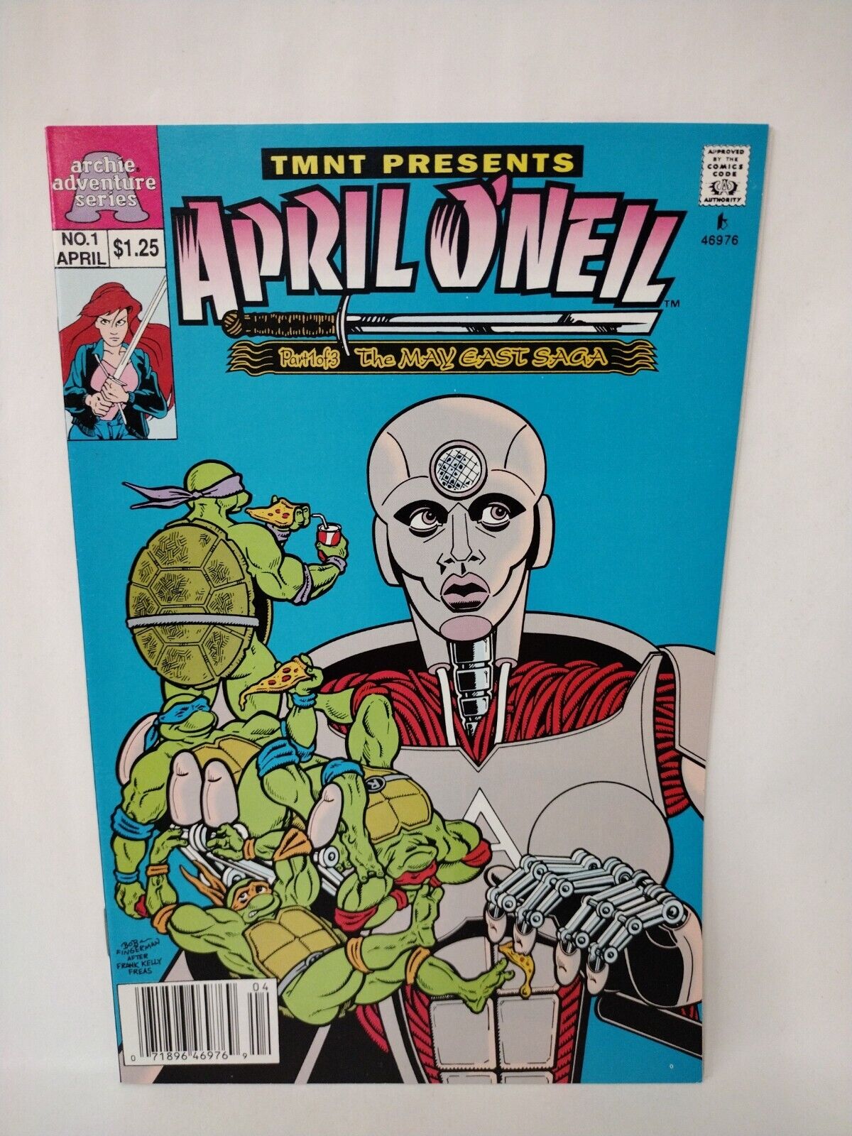 TMNT PRESENTS APRIL O'NEIL (1993) Archie Comic Lot Set  #1 2 May East Saga