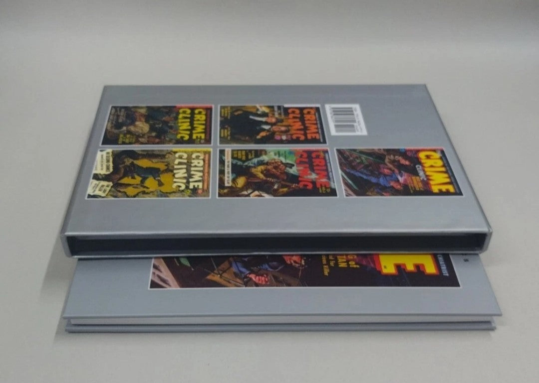 CRIME CLINIC Vol 1 (2019) PS Artbooks Slipcase Edition HC Golden Age Crime Rep