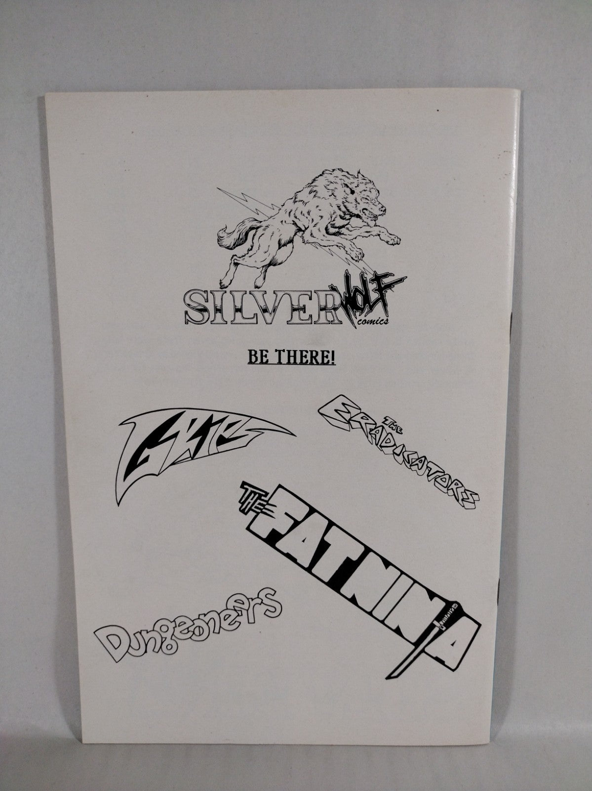 Grips #1 (1986) Volume 1 Silverwolf Comic 1st Print Tim Vigil VF