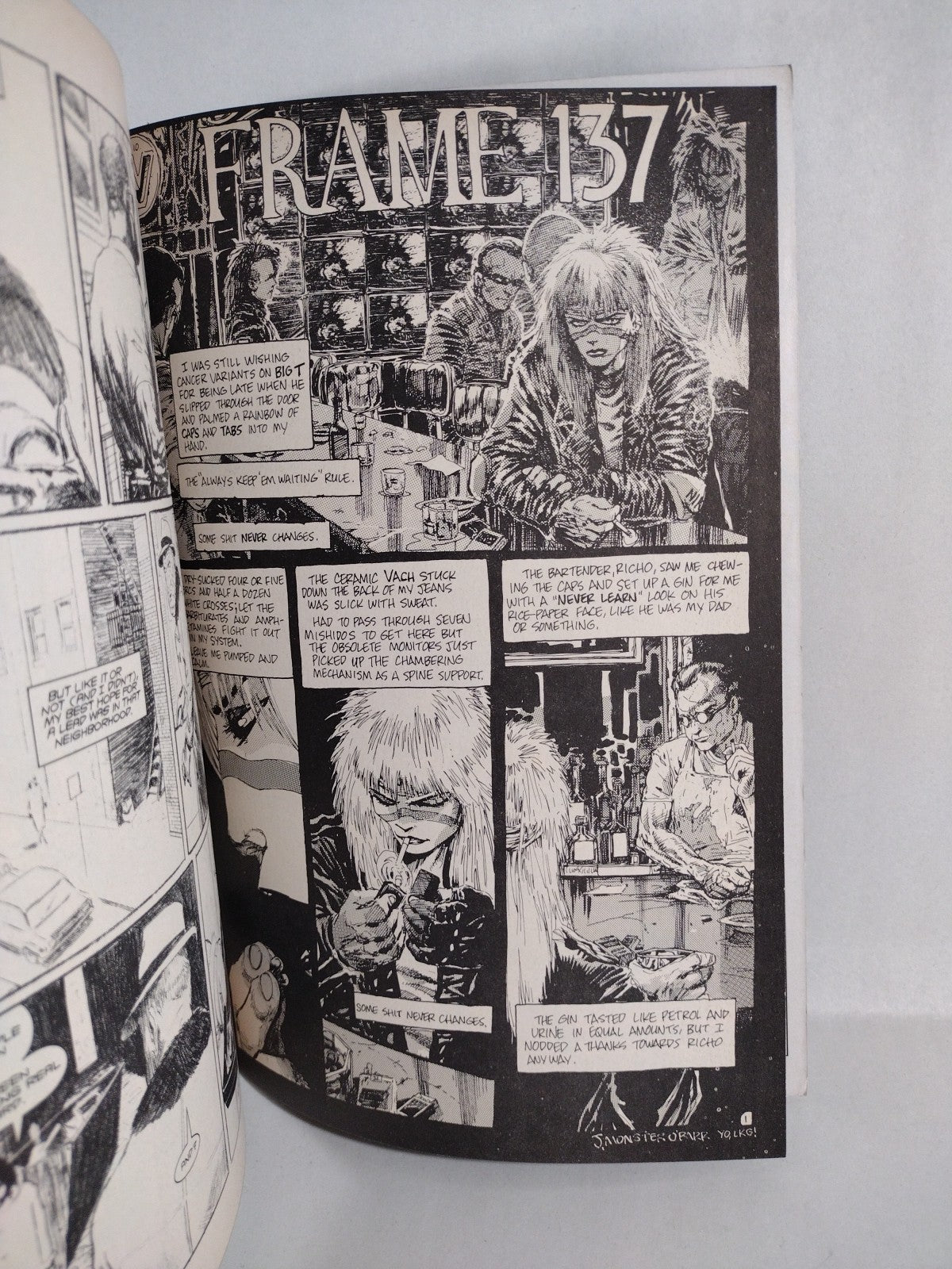 Dark Horse Present #61 (1992) James O'Barr Frame 137 Sin City Creep VF