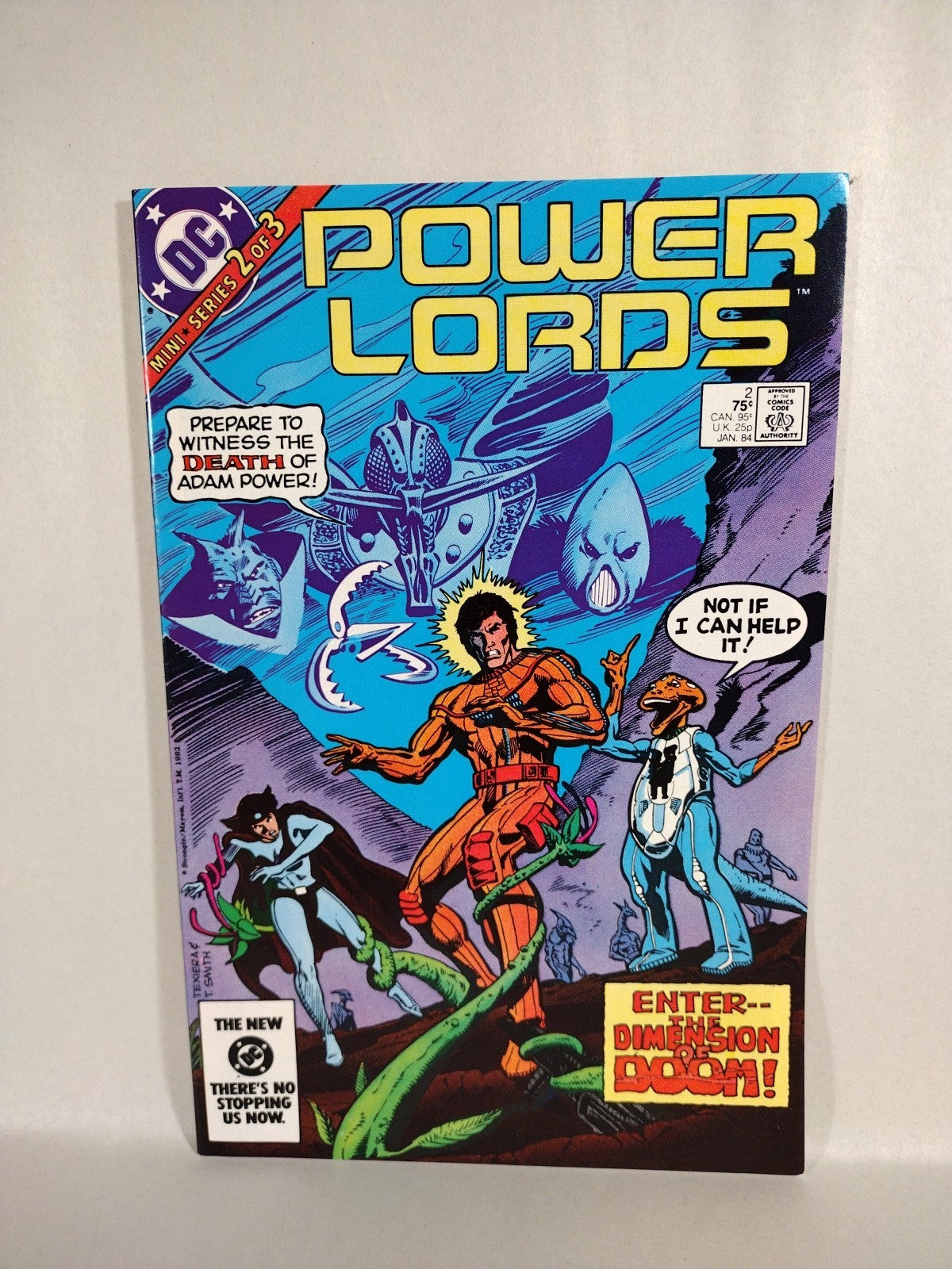 Power Lords Complete Comic Series Set DC 1983 #1-3 Nacelle 2025 #1-3 VF-NM