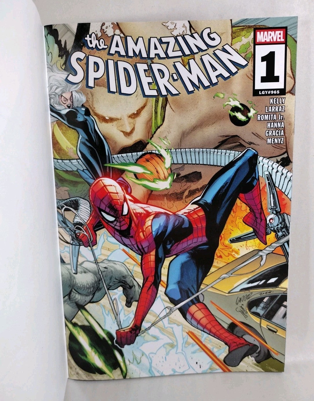 Amazing Spider-Man #1 (2025) Sketch Variant Cover Comic W Original Dcastr Art