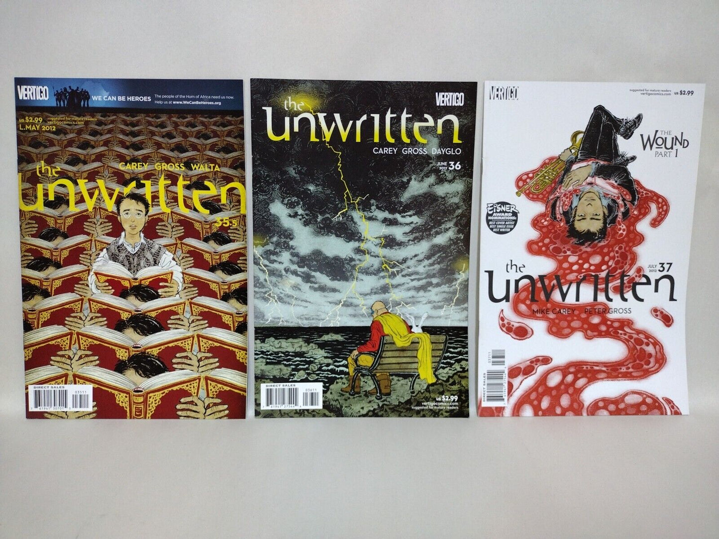 The Unwritten (2009) Vertigo Comic Lot Set #1-41 + 33.5 34.5 35.5 Mike Carey 