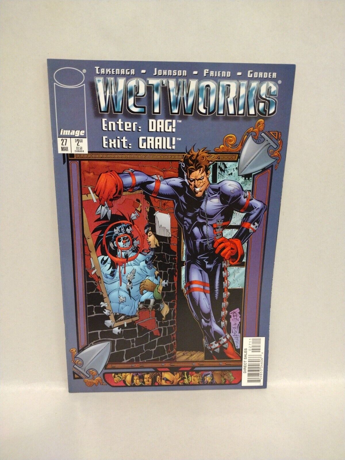 Wetworks (1997) Image Comic Lot Set #25 26 27 28 29 Francis Takenaga 